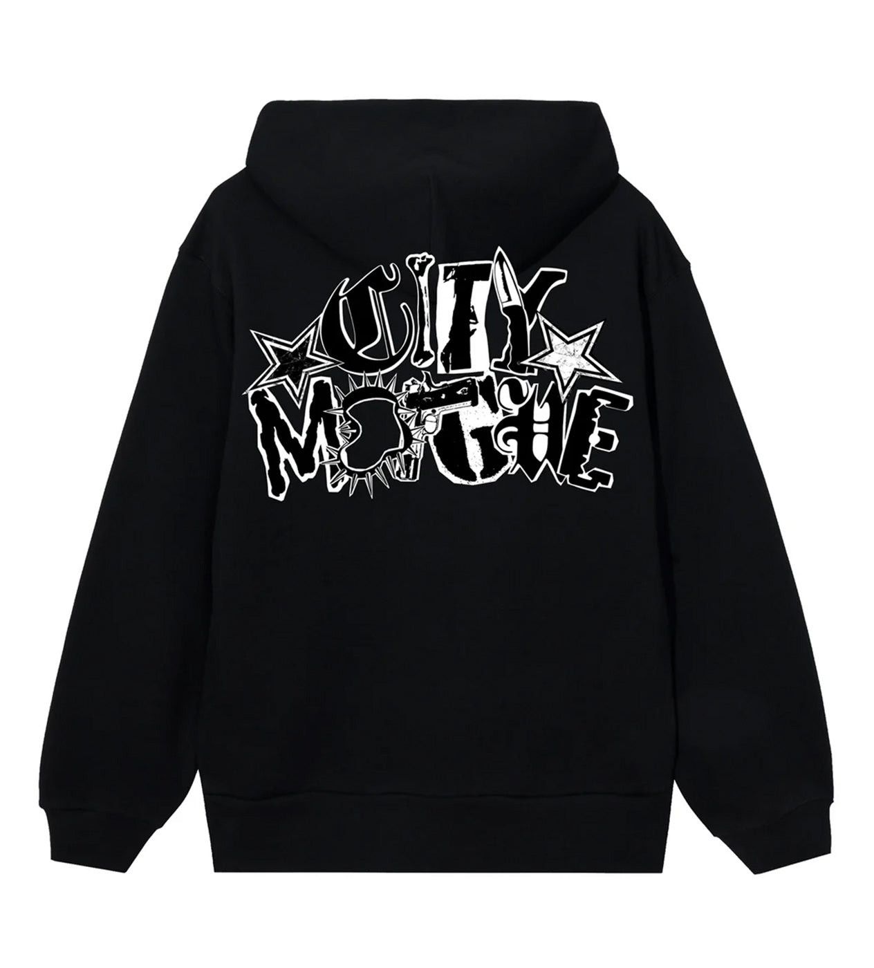 Revenge Arch Logo Claw Hoodie Black/White Size US L / EU 52-54 / 3 - 2 Thumbnail