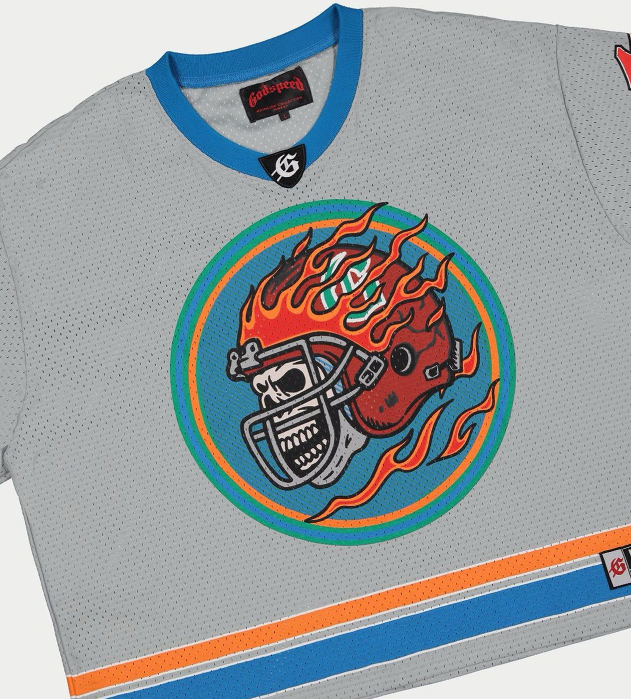Godspeed First Down Jersey Grey Size US M / EU 48-50 / 2 - 3 Thumbnail