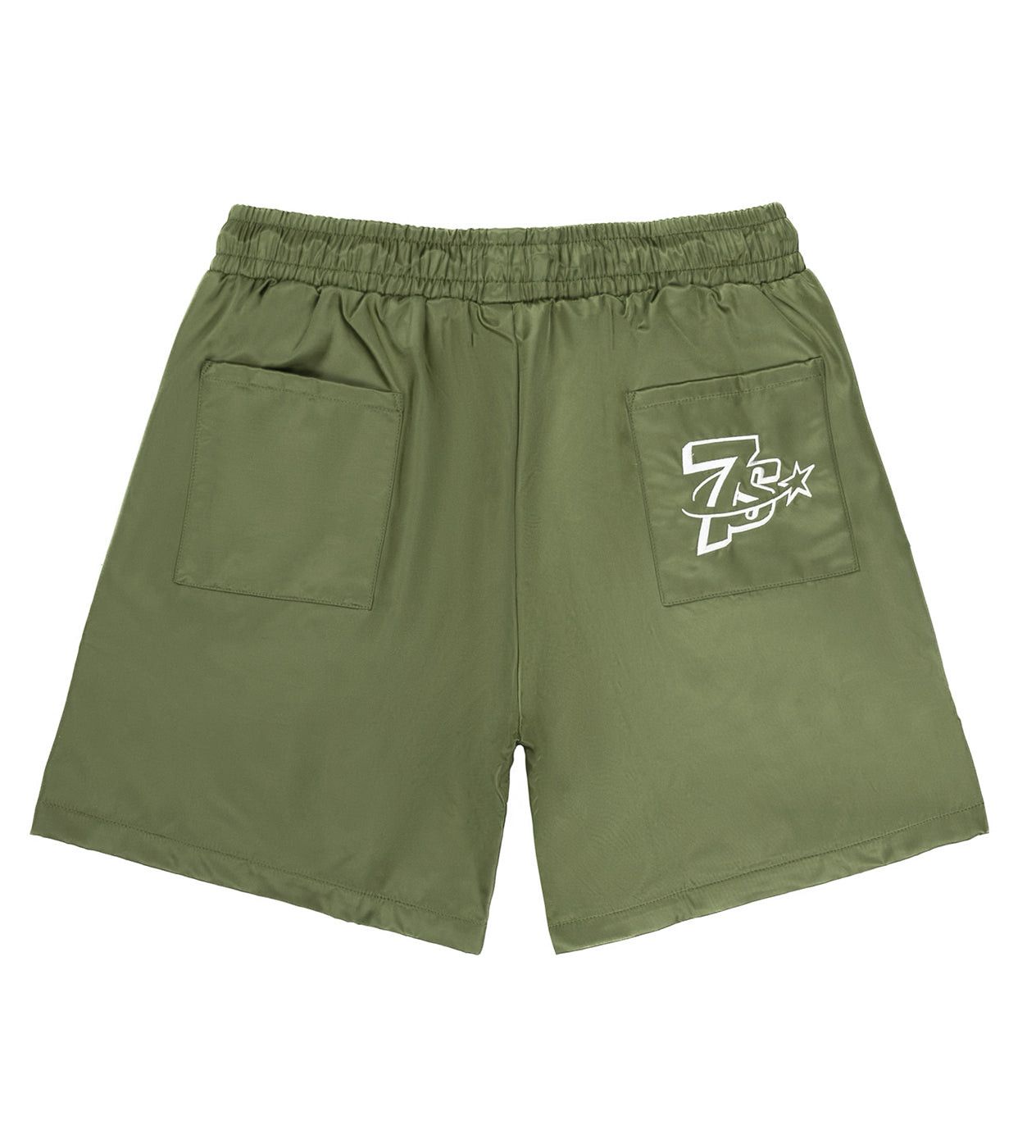 TRIPLE SEVENS Nylon Shorts Green Size US 36 / EU 52 - 2 Thumbnail