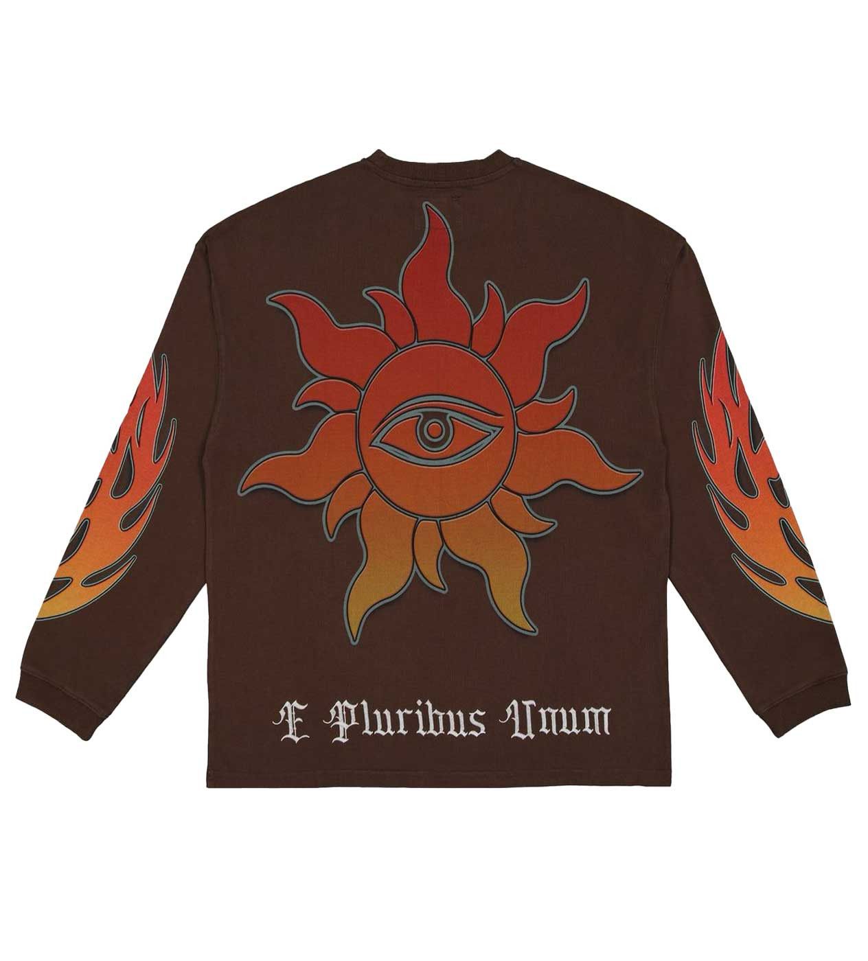 Godspeed On The Run L/S Tee Mocha Brown Size US XXL / EU 58 / 5 - 2 Thumbnail