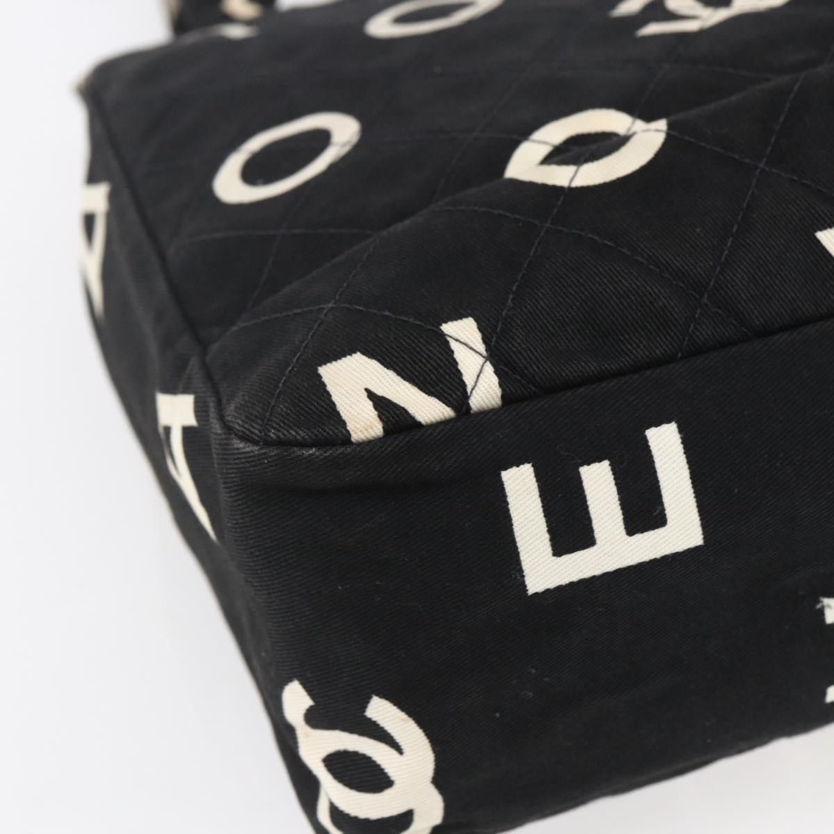 Chanel Chanel Vintage Coco Logo Zip Tote Quilted Printed Canvas Size ONE SIZE - 11 Thumbnail