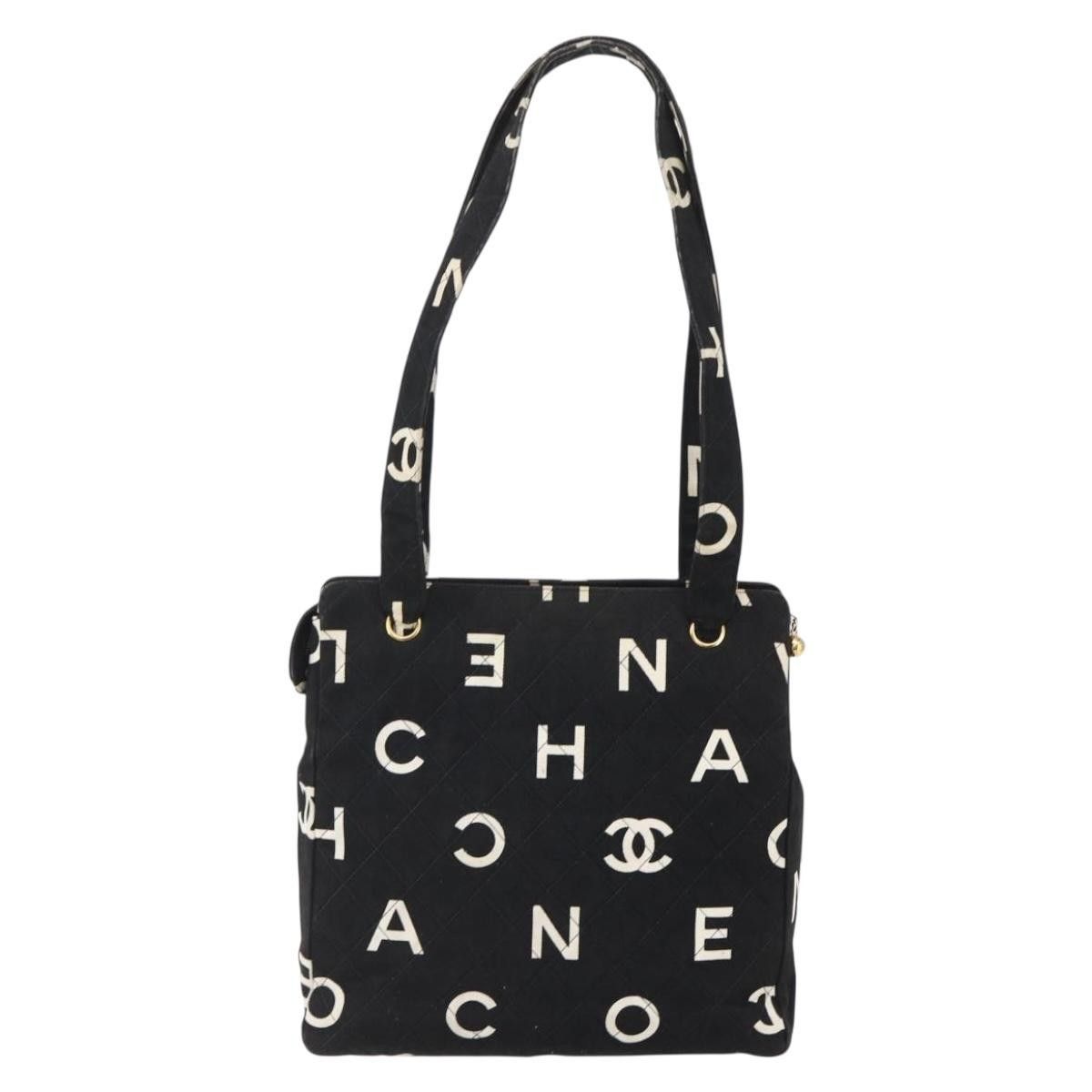 Chanel Chanel Vintage Coco Logo Zip Tote Quilted Printed Canvas Size ONE SIZE - 22 Thumbnail