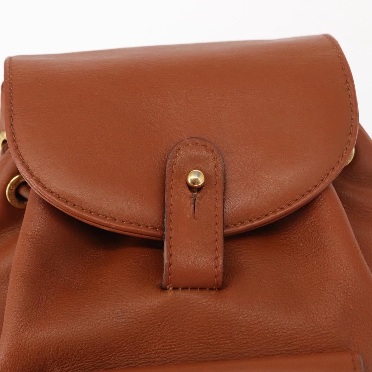 Gucci Gucci Vintage Bamboo Backpack Leather Size ONE SIZE - 21 Thumbnail