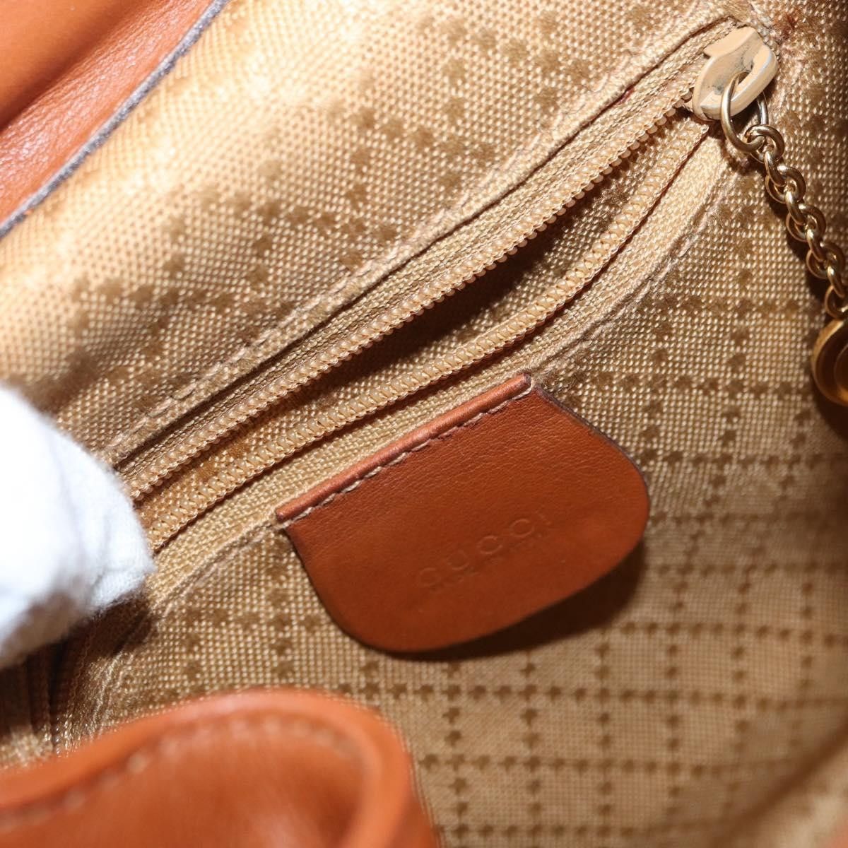 Gucci Gucci Vintage Bamboo Backpack Leather Size ONE SIZE - 6 Thumbnail