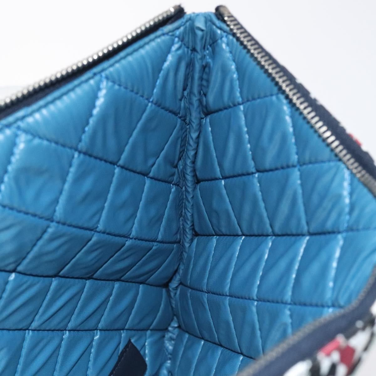 Chanel Chanel Dubai O Case Clutch Quilted Printed Nylon Size ONE SIZE - 20 Thumbnail