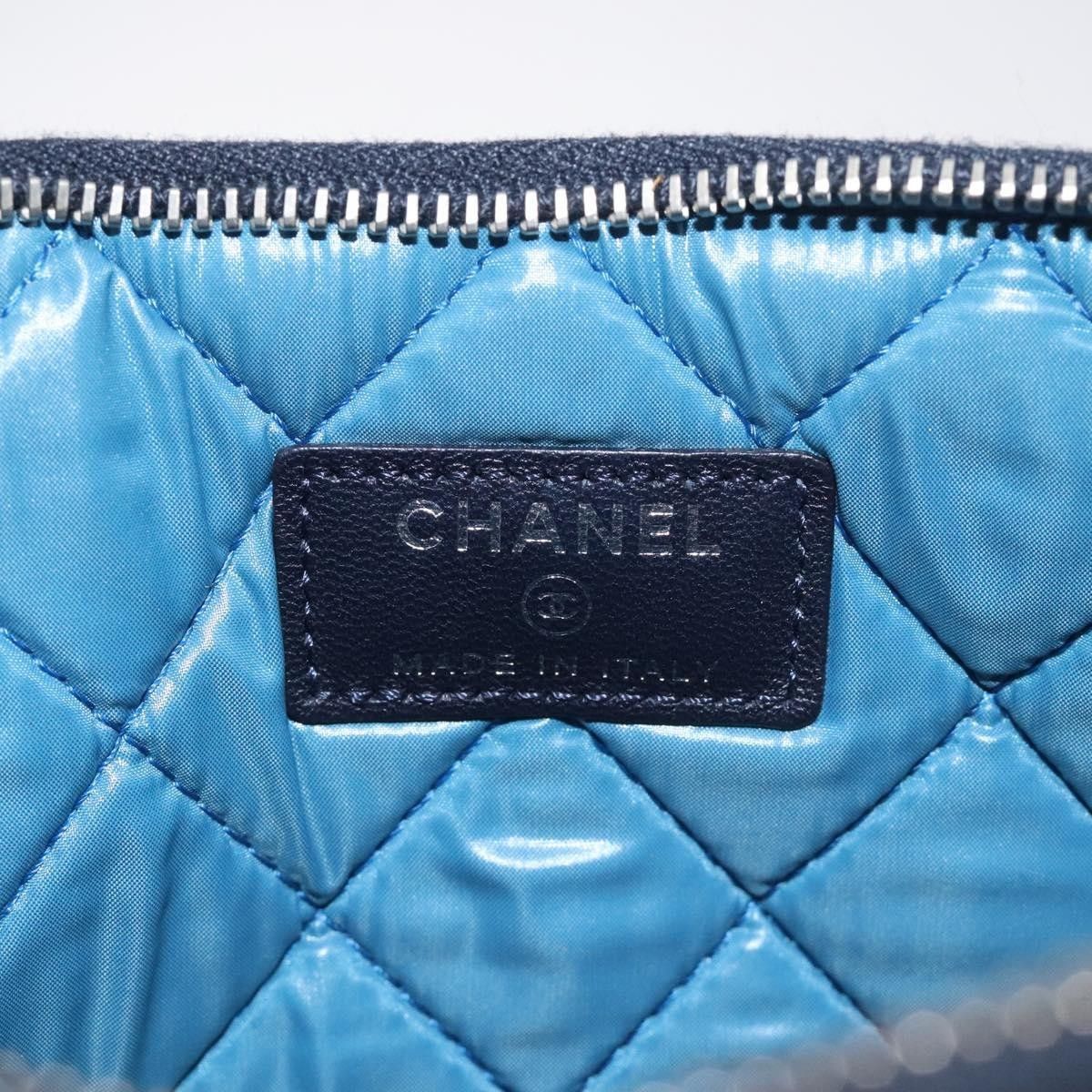 Chanel Chanel Dubai O Case Clutch Quilted Printed Nylon Size ONE SIZE - 6 Thumbnail