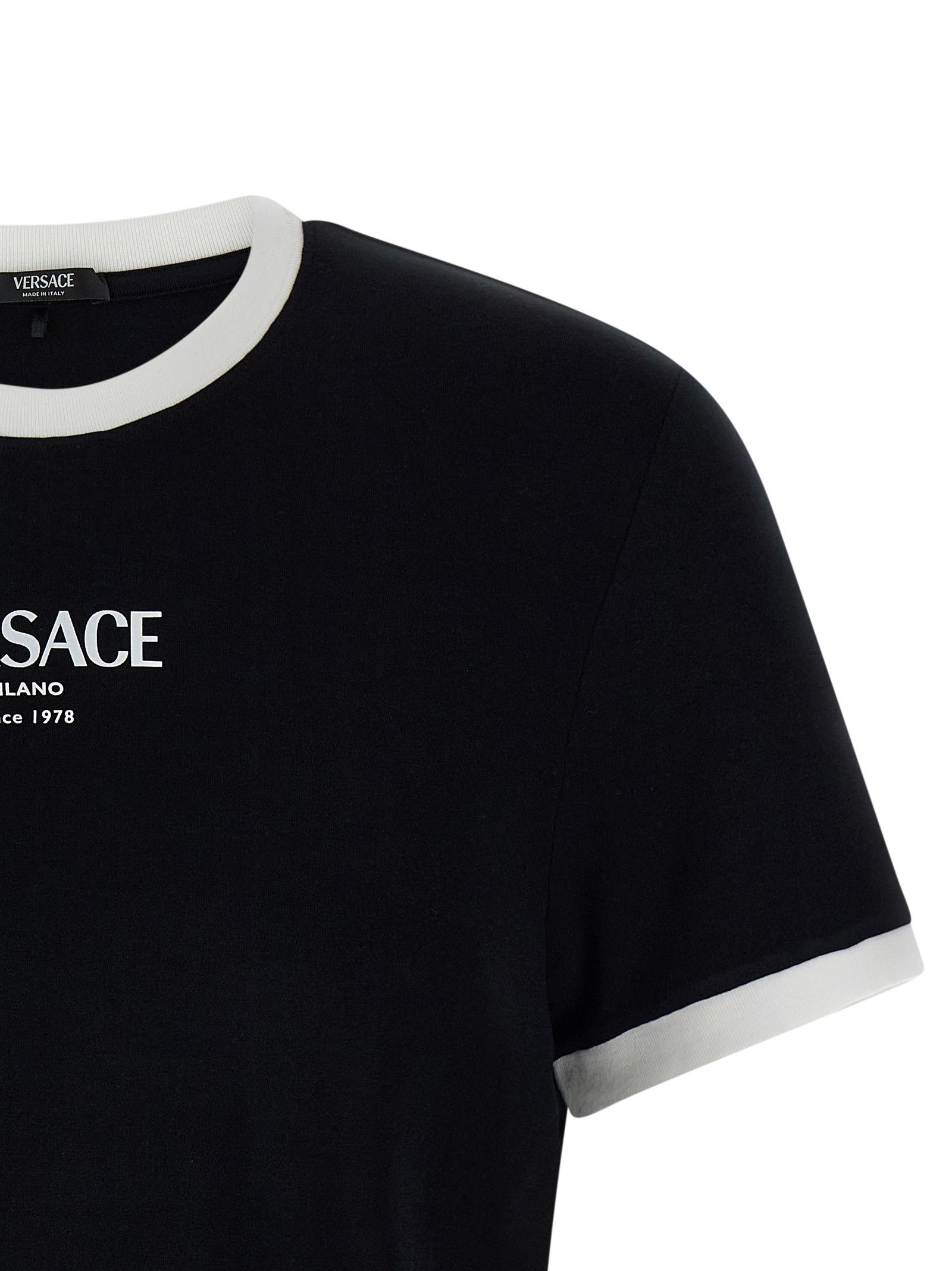 Versace 'Versace Logo' T-Shirt Size L / US 10 / IT 46 - 3 Thumbnail