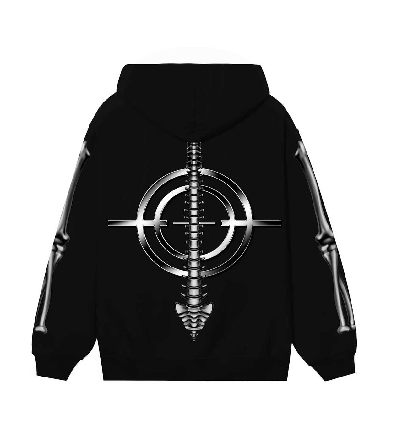 Revenge Chrome Skeleton Hoodie Size US S / EU 44-46 / 1 - 2 Thumbnail
