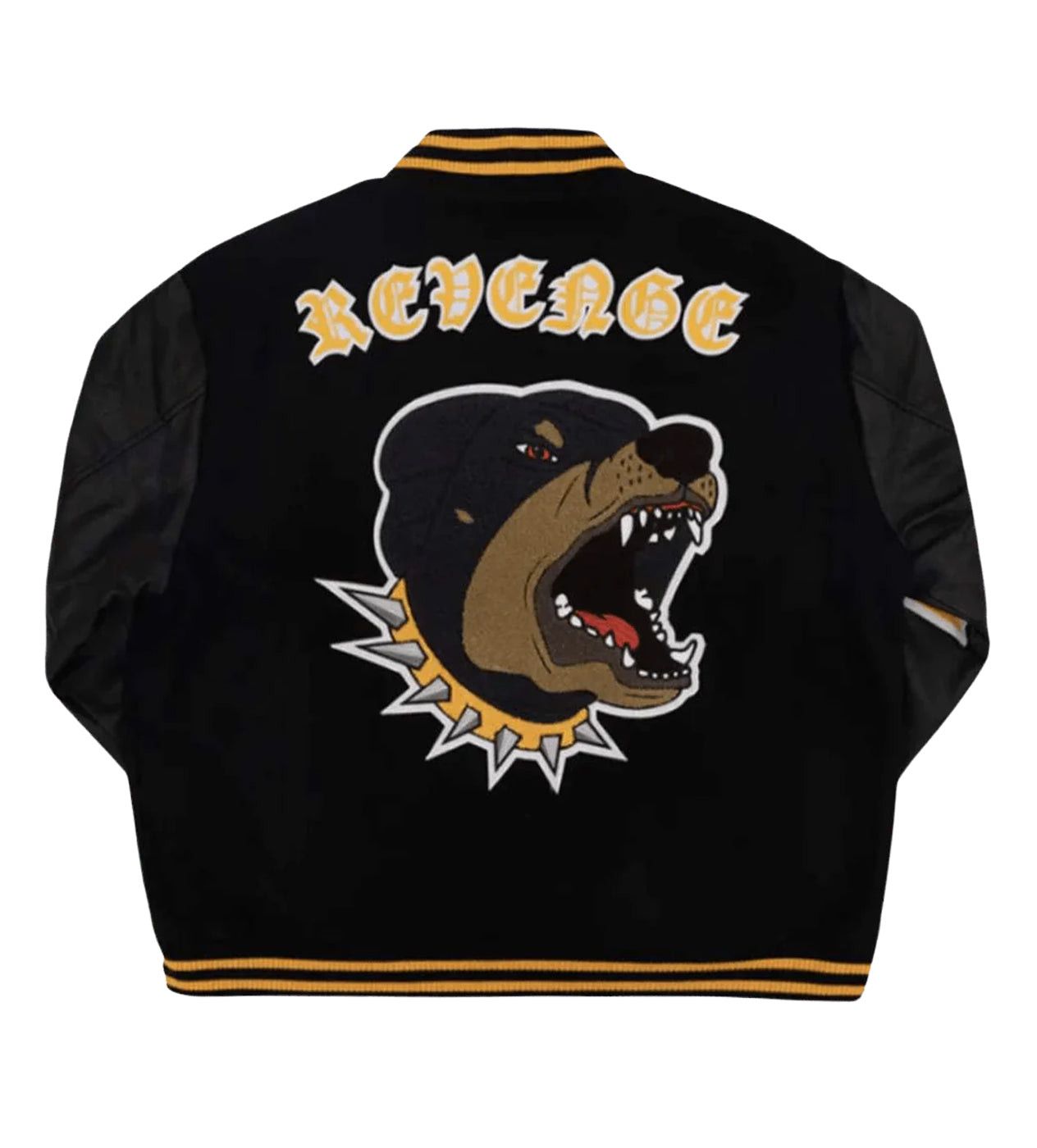 Revenge Rottweiler Varsity Jacket Black Size US L / EU 52-54 / 3 - 2 Thumbnail