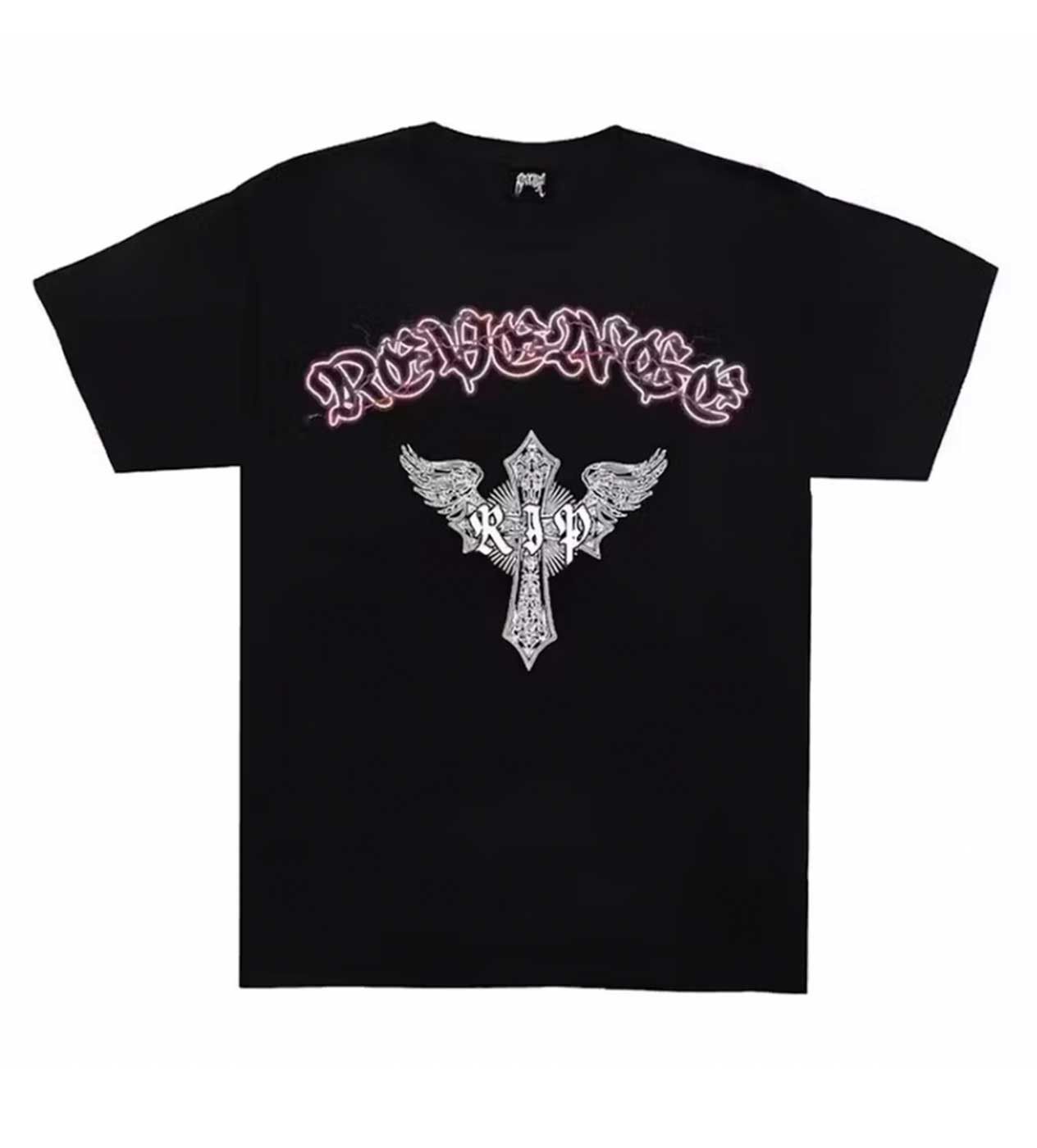 Revenge Skeleton Angel Tee Black Size US XXL / EU 58 / 5 - 2 Thumbnail