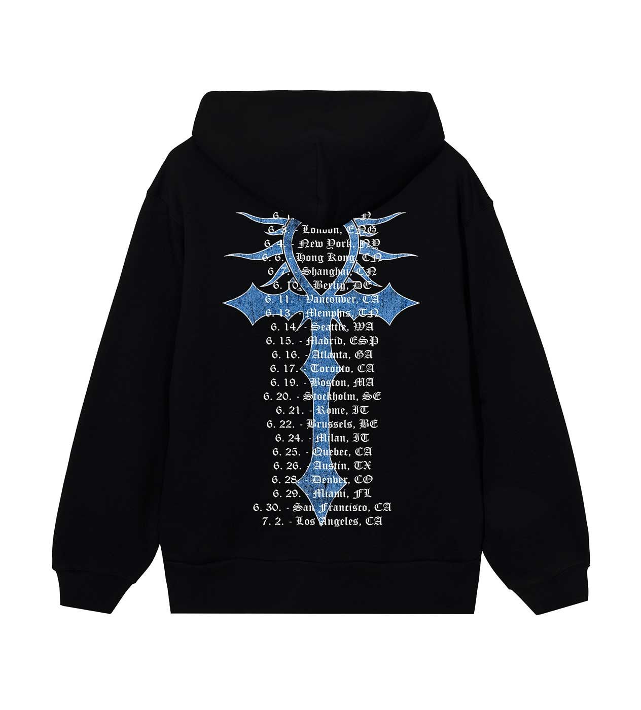 Revenge CHROME REAPER HOODIE BLACK Size US S / EU 44-46 / 1 - 2 Thumbnail