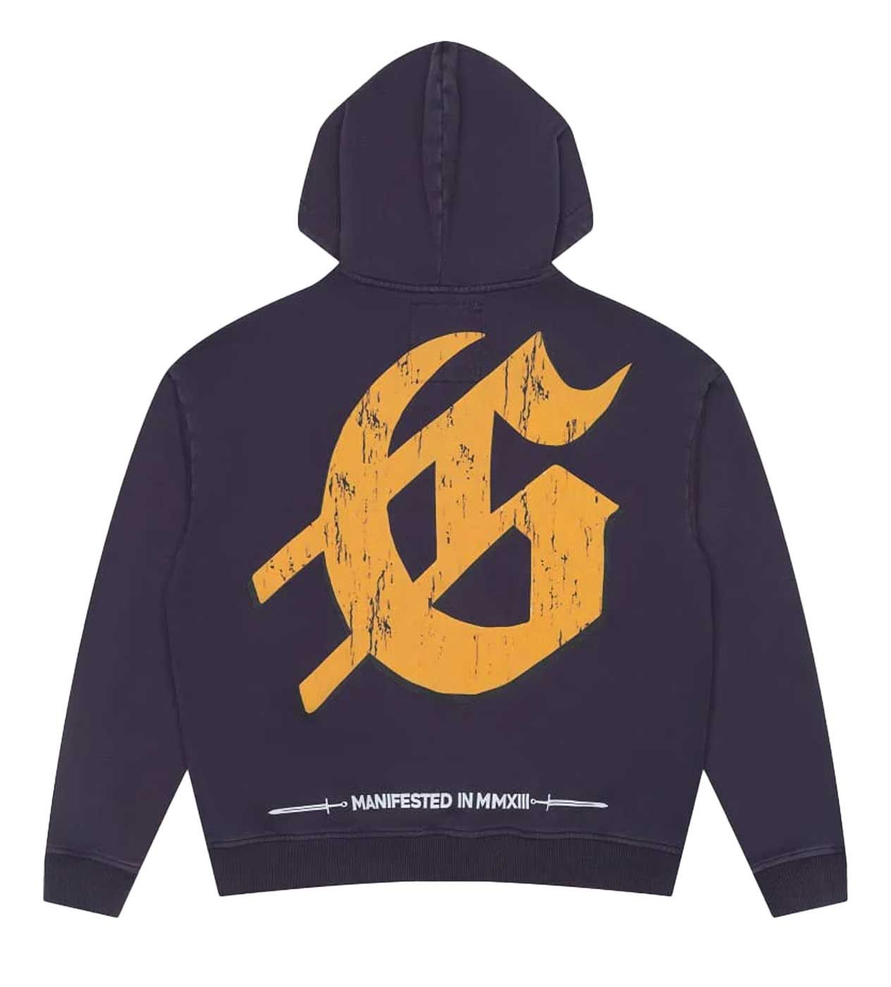 Godspeed Chrome Liberty Zip Up Hoodie Navy Size US XL / EU 56 / 4 - 2 Thumbnail
