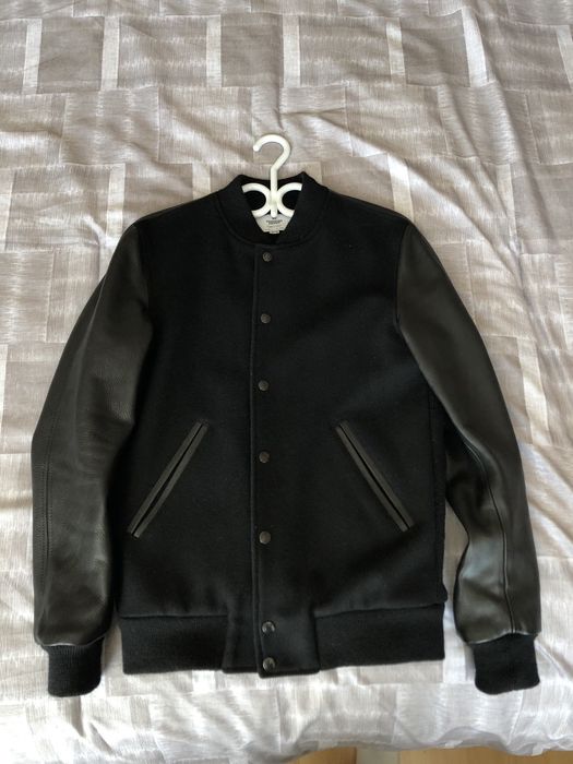 Reigning Champ Reigning Champ Varsity Jacket Melton Wool | Grailed