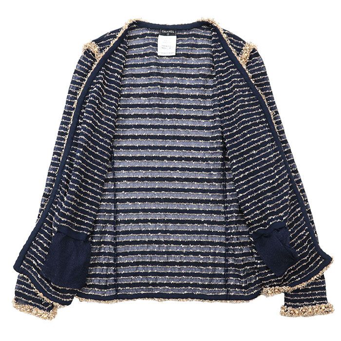 Chanel Chanel Chanel P50939 Knit Tweed Jacket Others Outerwear P50939 DUTY FREE for USA Size ONE SIZE - 8 Thumbnail