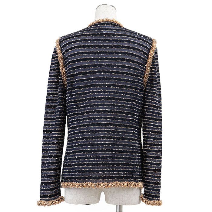 Chanel Chanel Chanel P50939 Knit Tweed Jacket Others Outerwear P50939 DUTY FREE for USA Size ONE SIZE - 5 Thumbnail