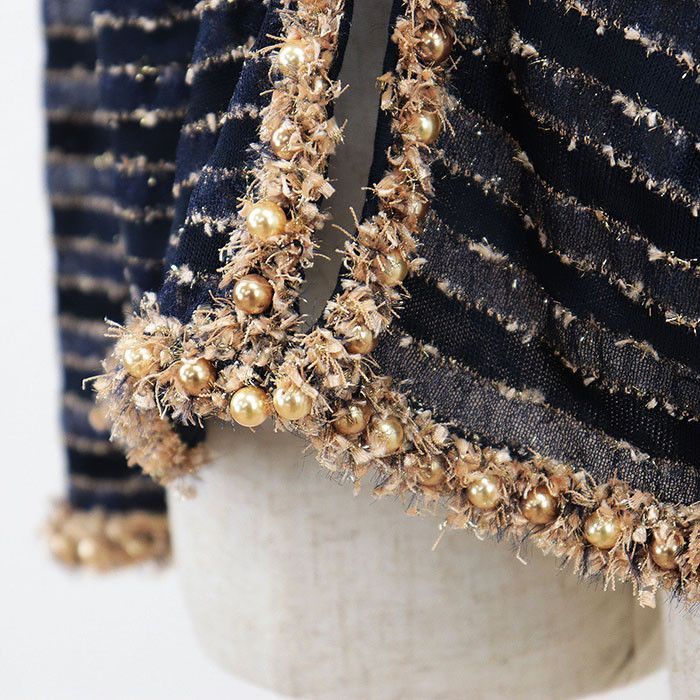 Chanel Chanel Chanel P50939 Knit Tweed Jacket Others Outerwear P50939 DUTY FREE for USA Size ONE SIZE - 14 Thumbnail