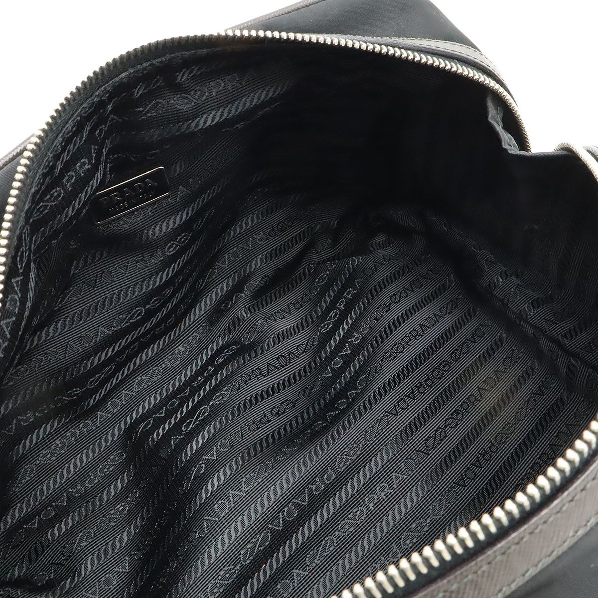 Prada Prada Prada Nylon Clutch Bag Leather Clutch Bag DUTY FREE for USA Size ONE SIZE - 6 Thumbnail