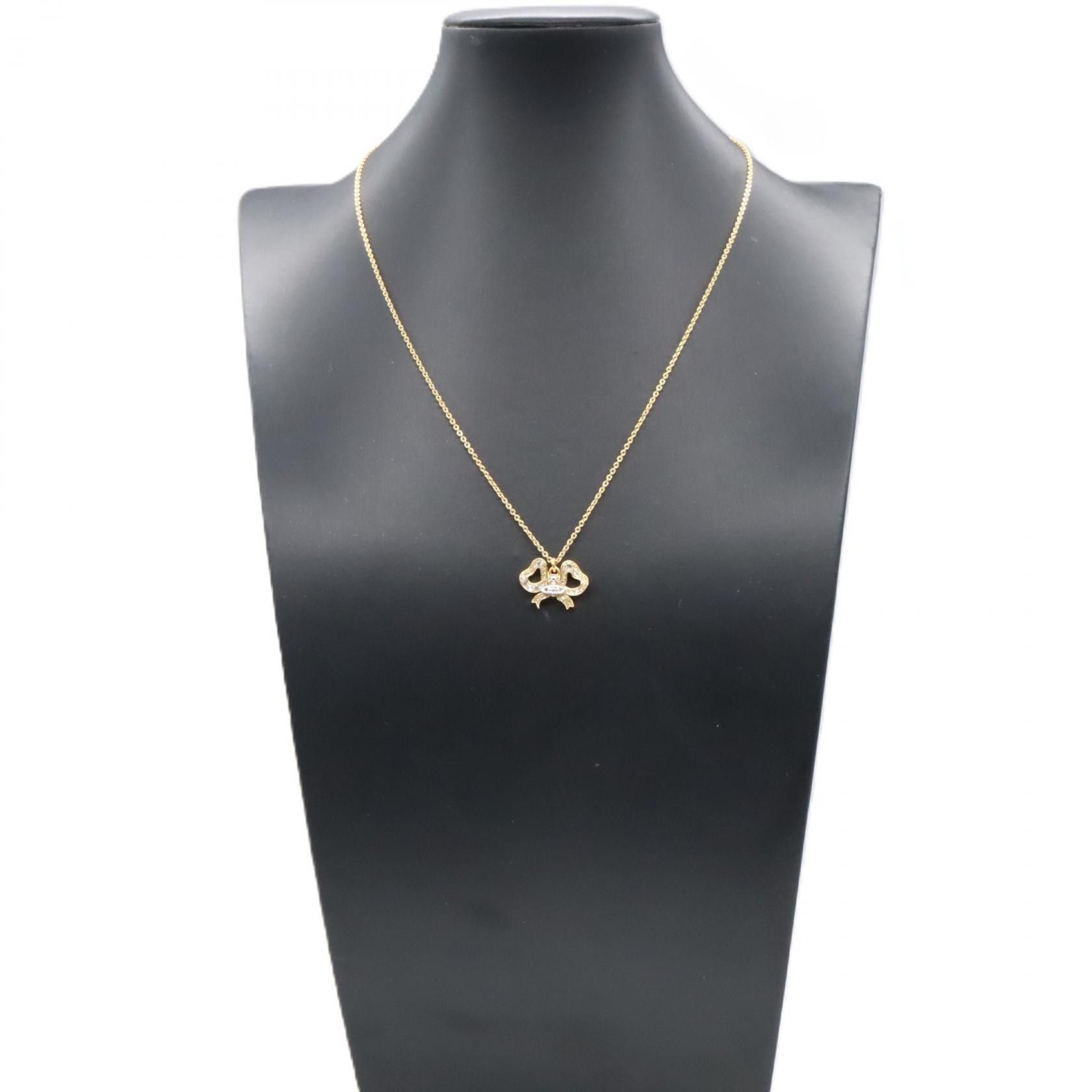 Vivienne Westwood Vivienne Westwood Rigoberta Orb Necklace Metal Necklace 630203H3/02R964 DUTY FREE for USA