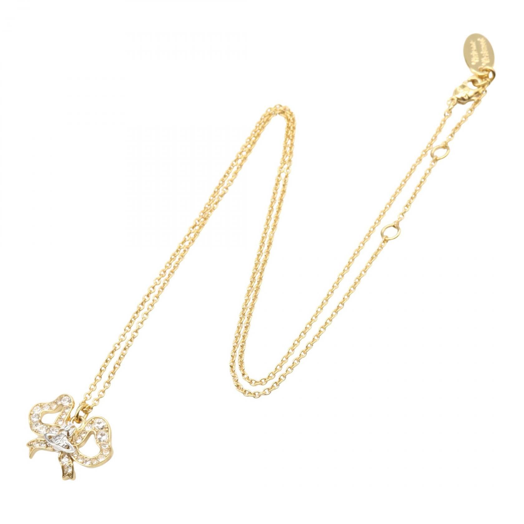 Vivienne Westwood Vivienne Westwood Rigoberta Orb Necklace Metal Necklace 630203H3/02R964 DUTY FREE for USA