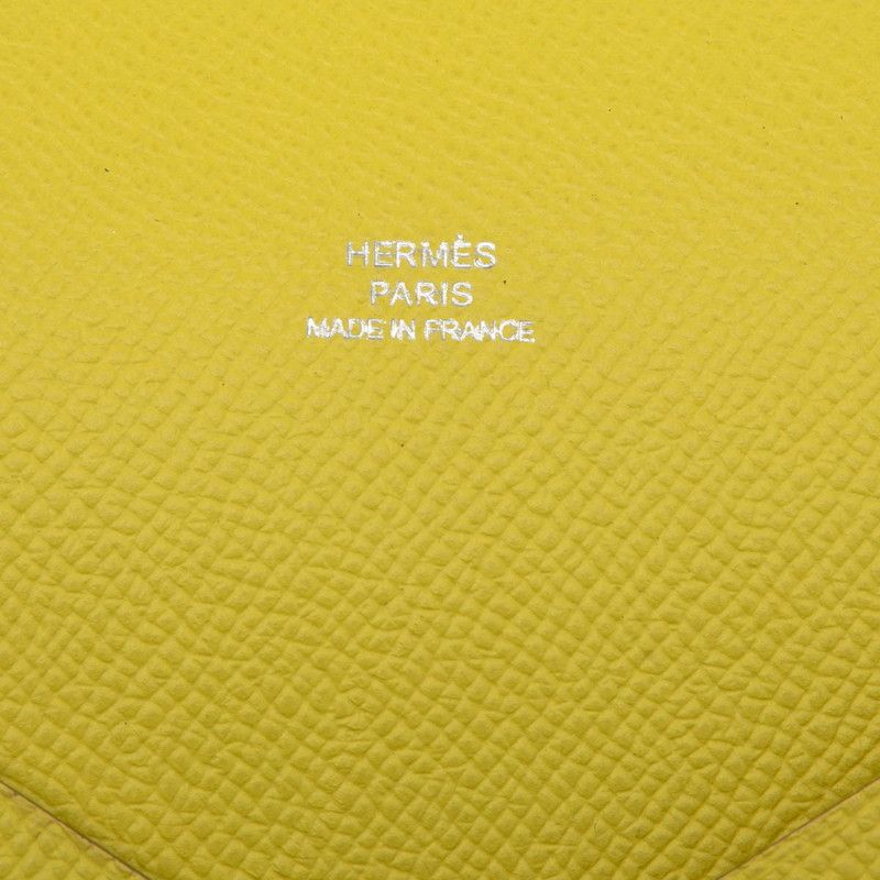 Hermes Hermes Calvi GM Vau Epsom Clutch Bag Leather Clutch Bag Stamp A (2017) DUTY FREE for USA