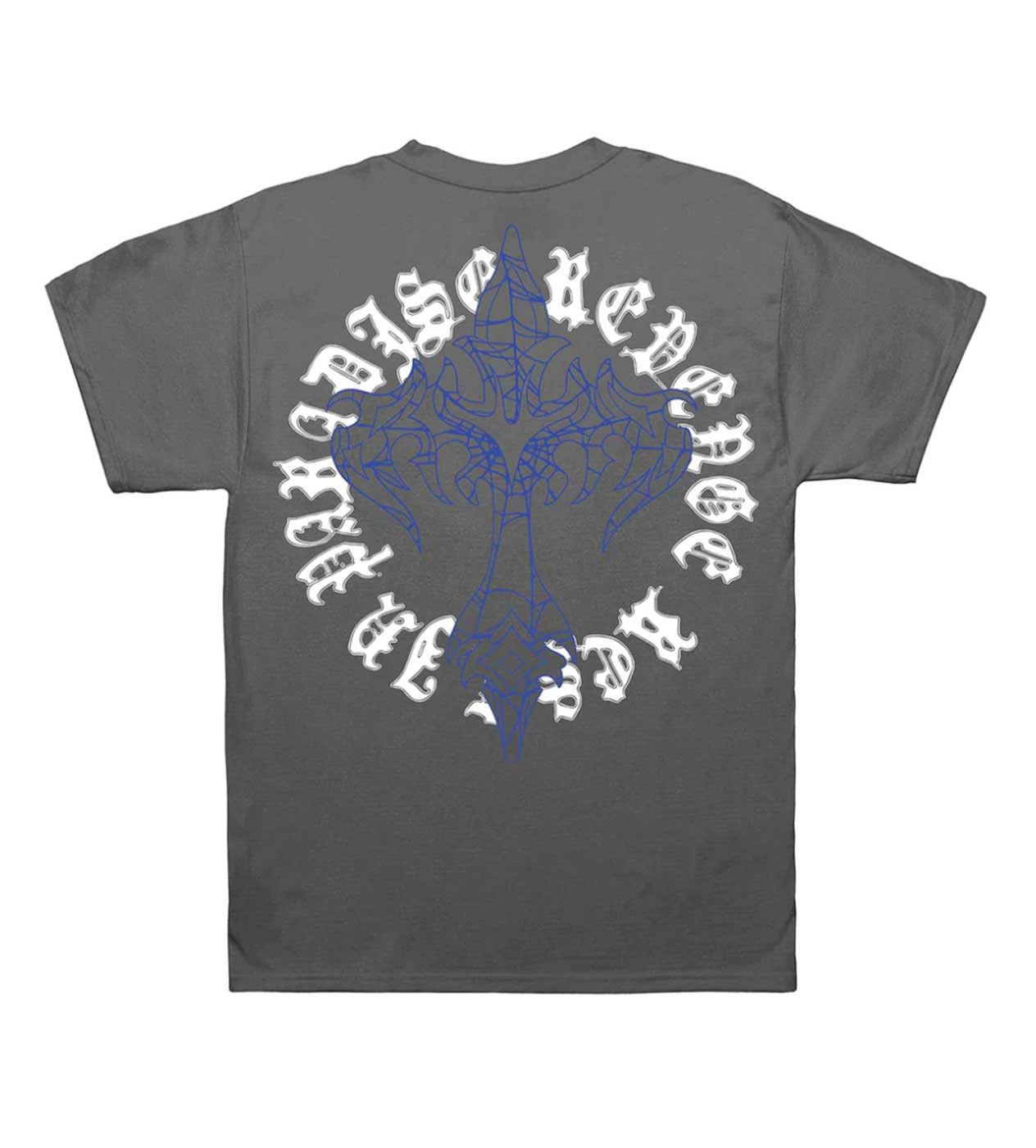 Revenge Web Cross Tee Vintage Black Size US XL / EU 56 / 4 - 2 Thumbnail