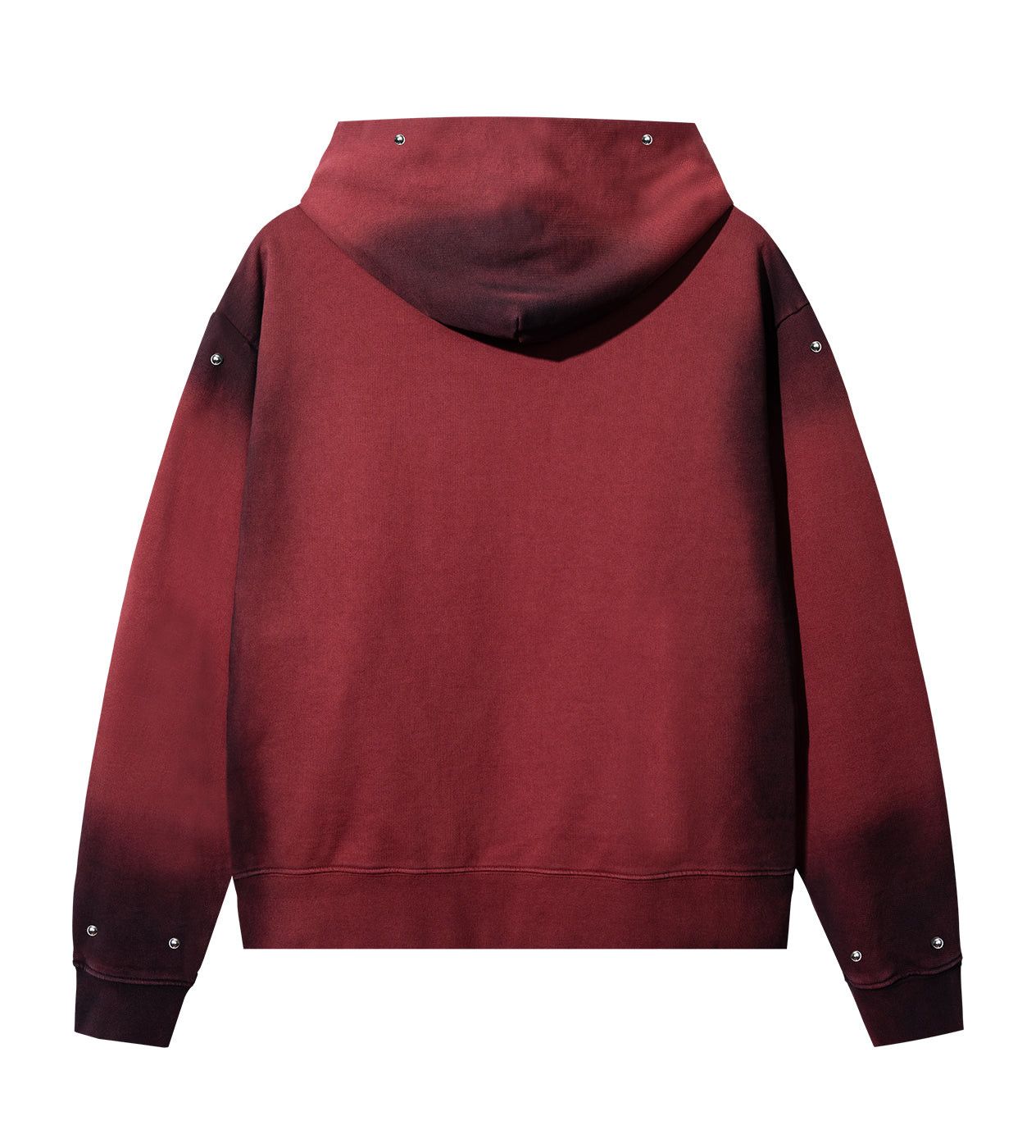 Revenge Cross Chain Studded Hoodie Red Size US M / EU 48-50 / 2 - 2 Thumbnail