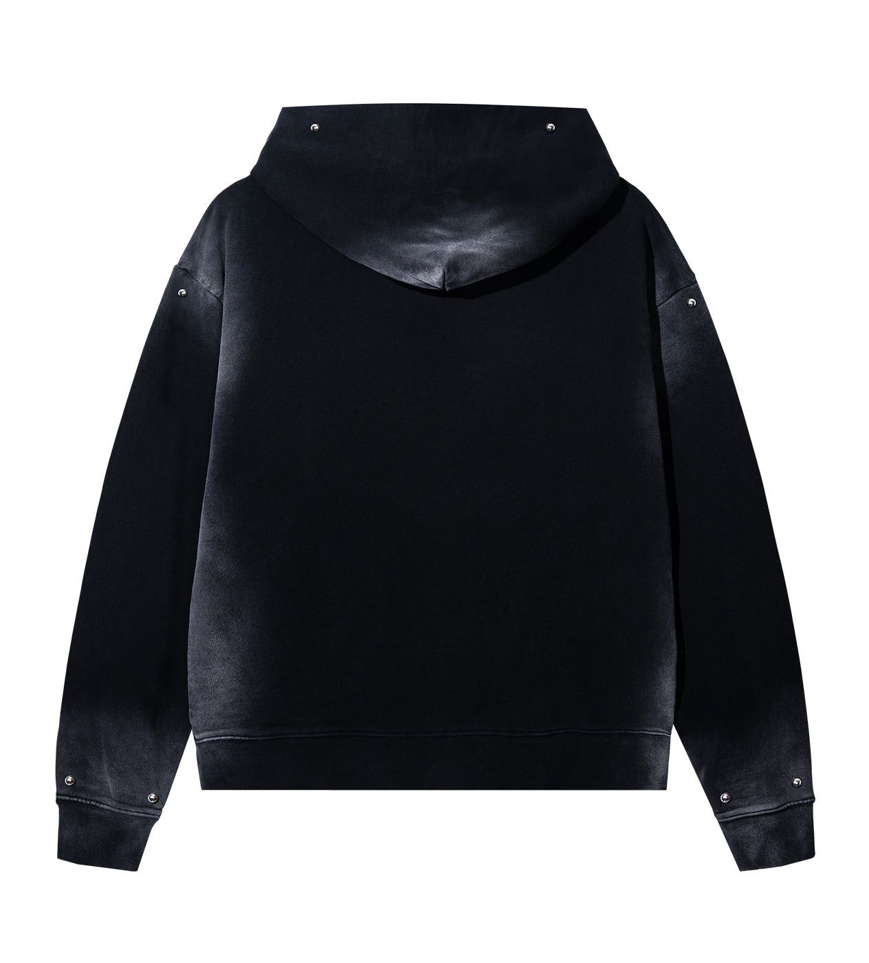 Revenge Cross Chain Studded Hoodie Black Size US M / EU 48-50 / 2 - 2 Thumbnail