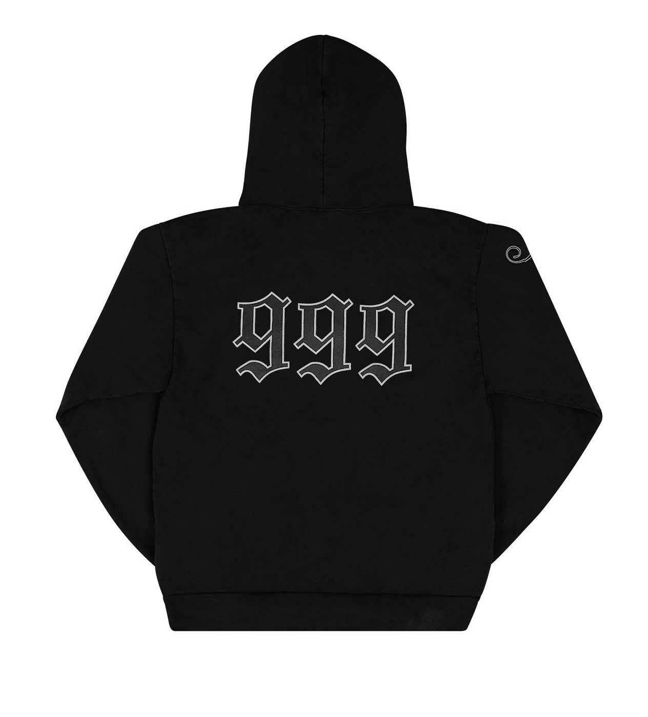 Revenge Graphite Portrait Hoodie Black Size US L / EU 52-54 / 3 - 2 Thumbnail