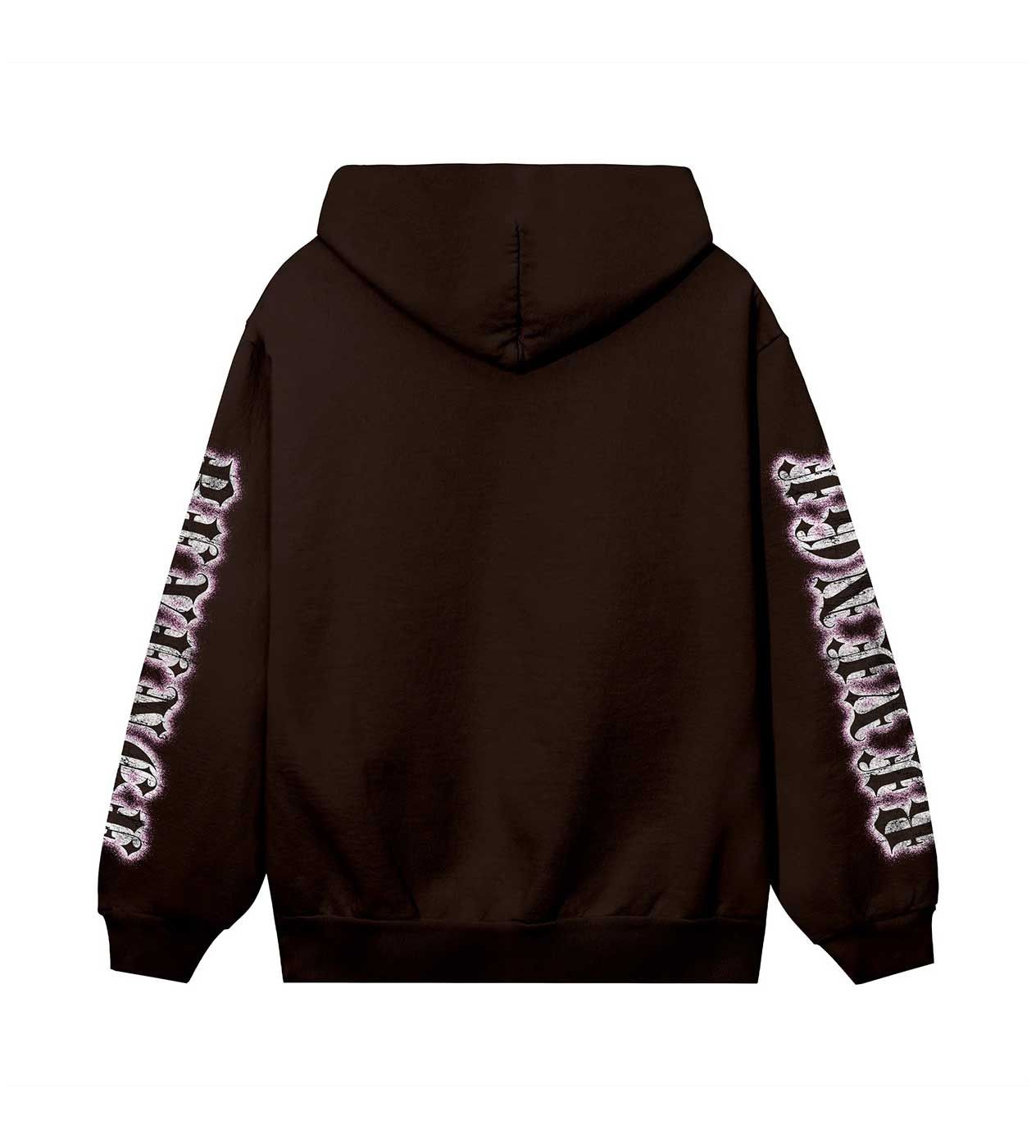 Revenge x G Herbo Angel Disciple Hoodie Brown Clothing Size US M / EU 48-50 / 2 - 2 Thumbnail