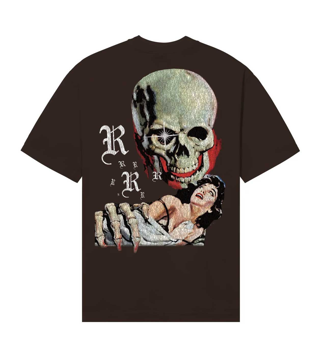 Revenge Paralysis Tee Chocolate Brown Size US XL / EU 56 / 4 - 2 Thumbnail