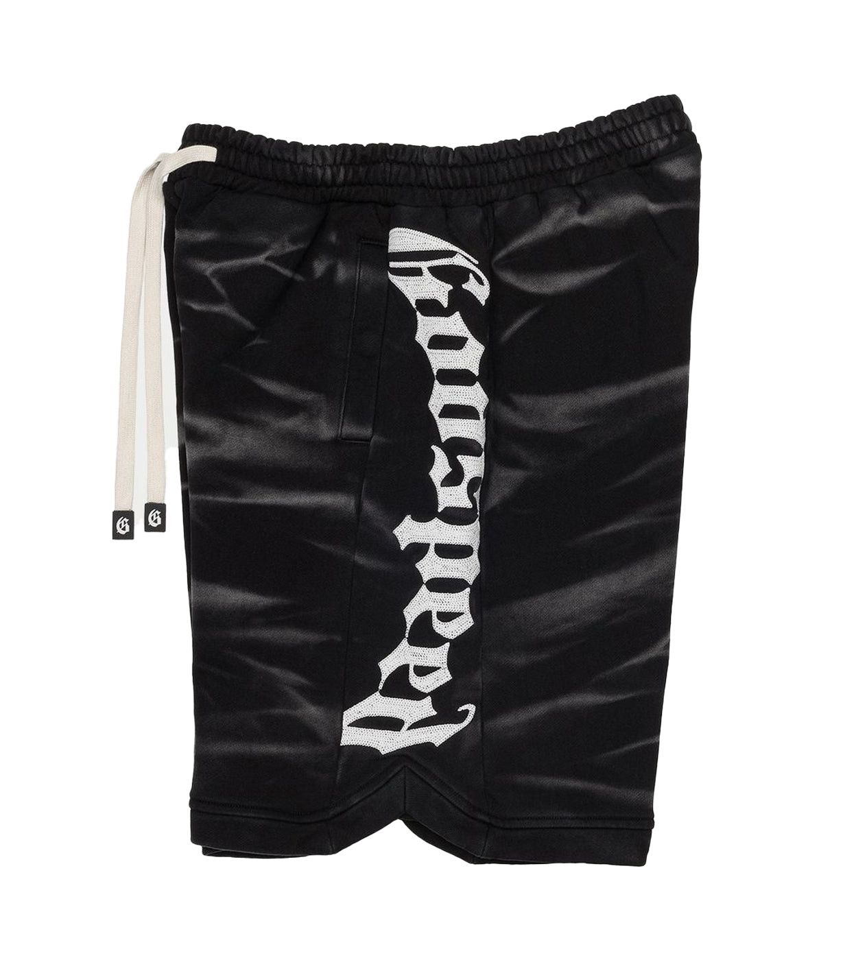 Courtside Tie Dye Shorts Black