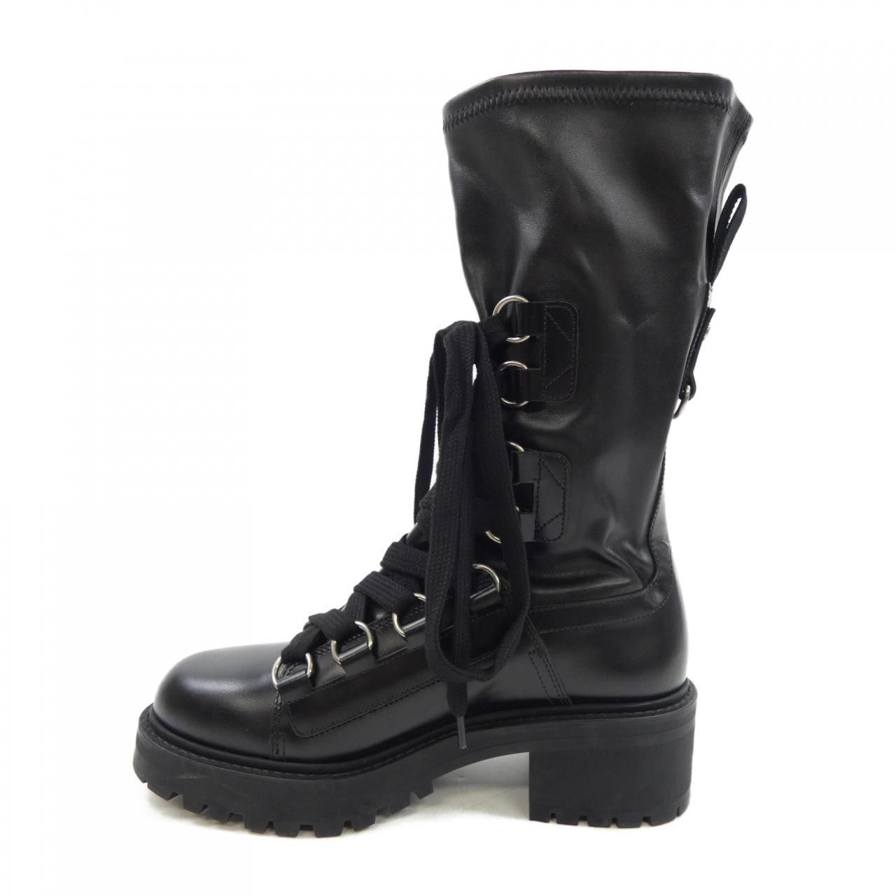 Dior Dior Christian Dior Long Boots Leather Shoes KDI694XLC DUTY FREE for USA Size ONE SIZE - 2 Thumbnail