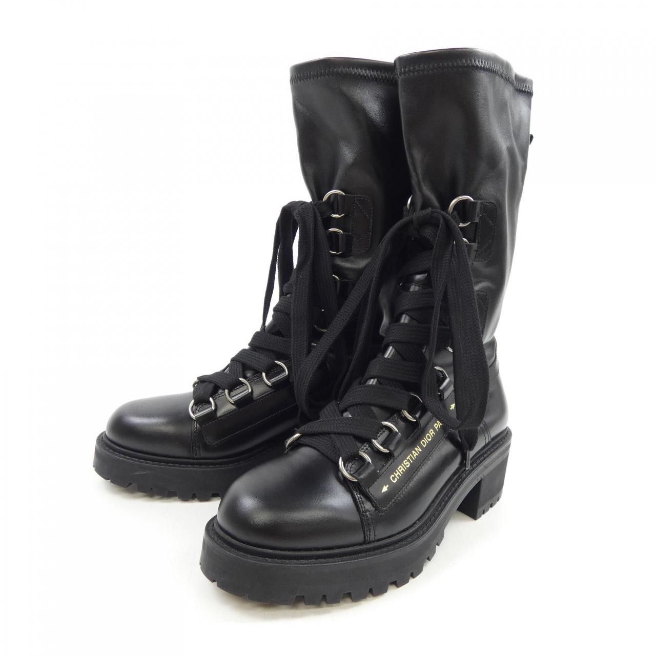Dior Dior Christian Dior Long Boots Leather Shoes KDI694XLC DUTY FREE for USA Size ONE SIZE - 3 Thumbnail