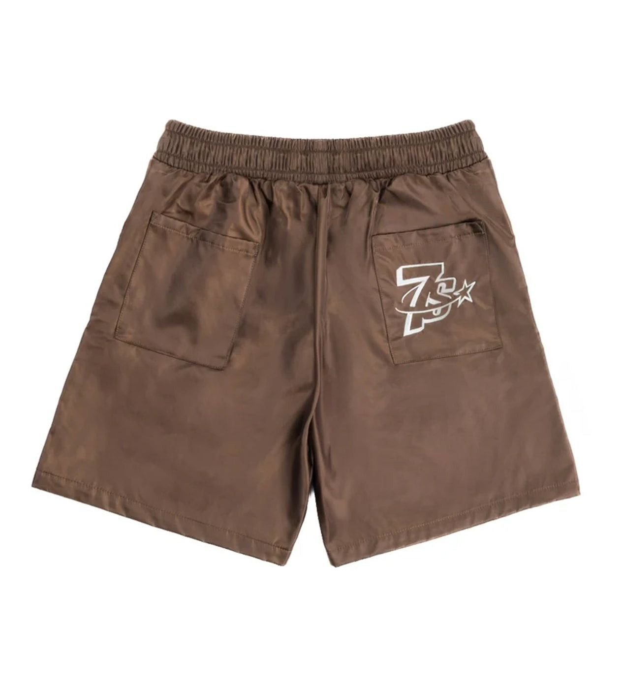 TRIPLE SEVENS Nylon Shorts Brown Size US 36 / EU 52 - 2 Thumbnail