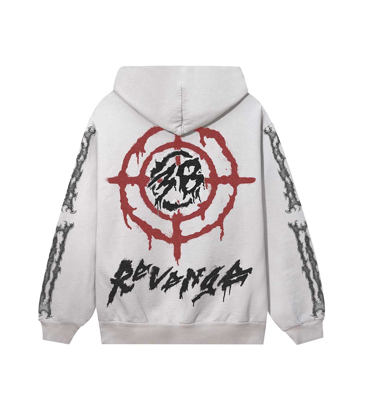 Revenge 38 Ribcage Hoodie Cement Size US XXL / EU 58 / 5 - 2 Thumbnail