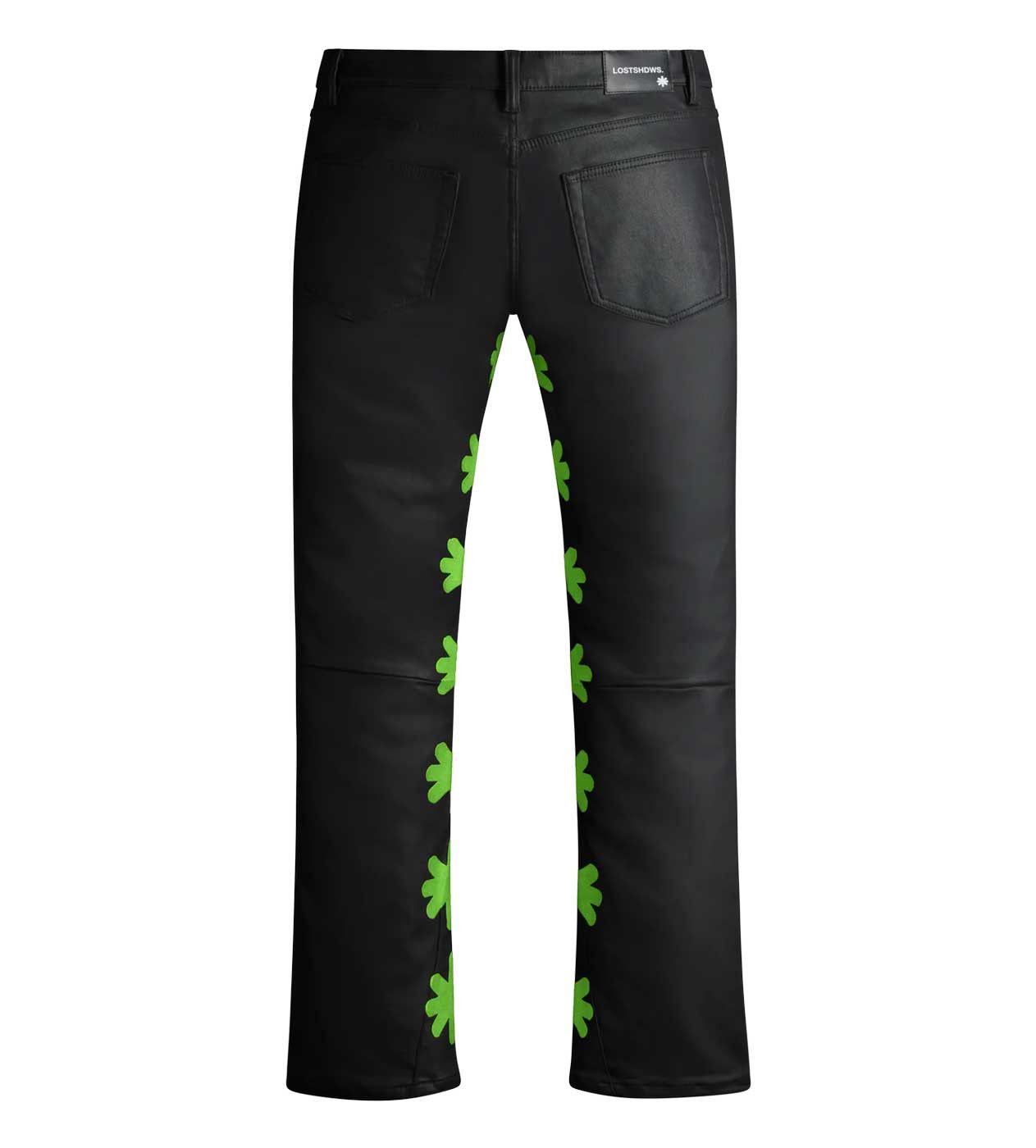 LOSTSHDWS Lost Shdws Wax Pant Black/Green Size US 34 / EU 50 - 2 Thumbnail