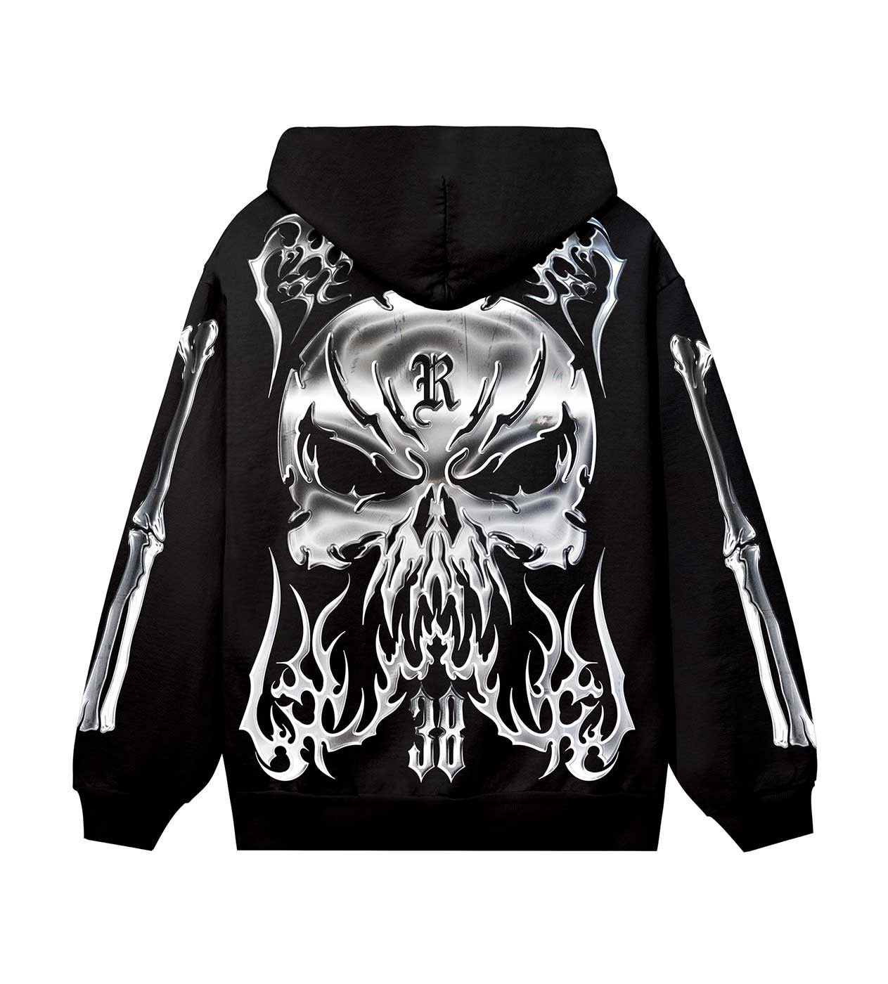 Revenge Chromed Out Hoodie Black Size US M / EU 48-50 / 2 - 2 Thumbnail