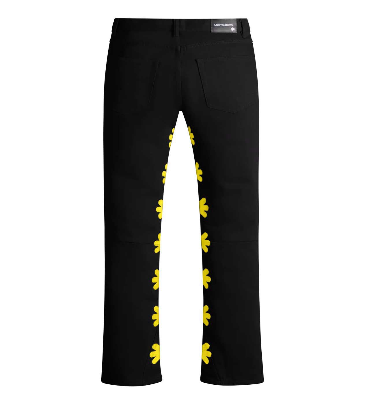 LOSTSHDWS Lost Shdws Denim Pant Black/Yellow Size US 36 / EU 52 - 2 Thumbnail