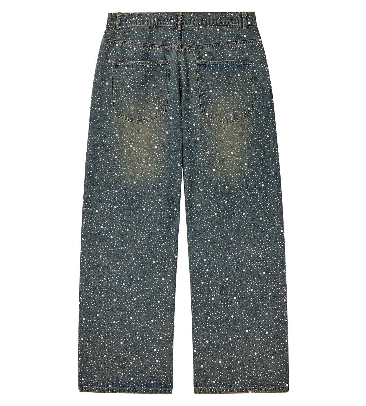 Vale Forever Iced Out Denim Pants Blue Size US 30 / EU 46 - 2 Thumbnail