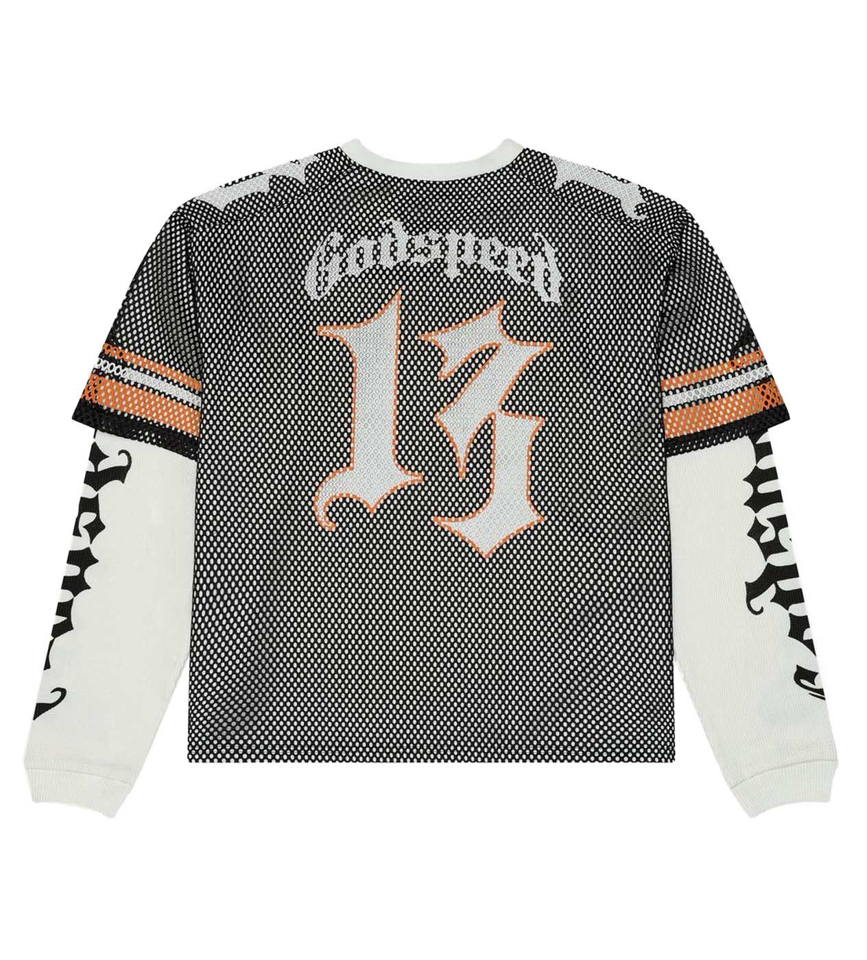 Godspeed TD Layered Jersey Black/White/Orange Size US XXL / EU 58 / 5 - 2 Thumbnail