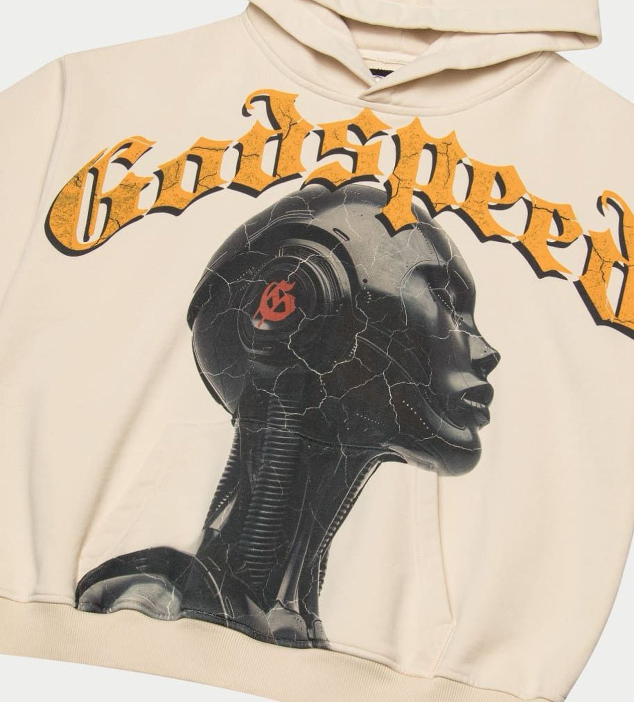 Godspeed Alexa Hoodie Washed Bone Size US XL / EU 56 / 4 - 3 Thumbnail
