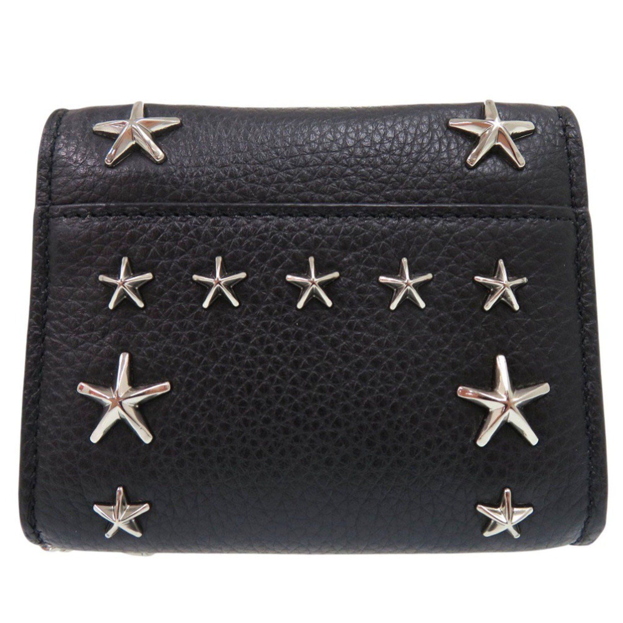 Jimmy Choo Jimmy Choo 2-Way Star Stud Card Case, Crossbody/Shoulder Bag, Leather, Black, 1043 Size ONE SIZE - 3 Thumbnail