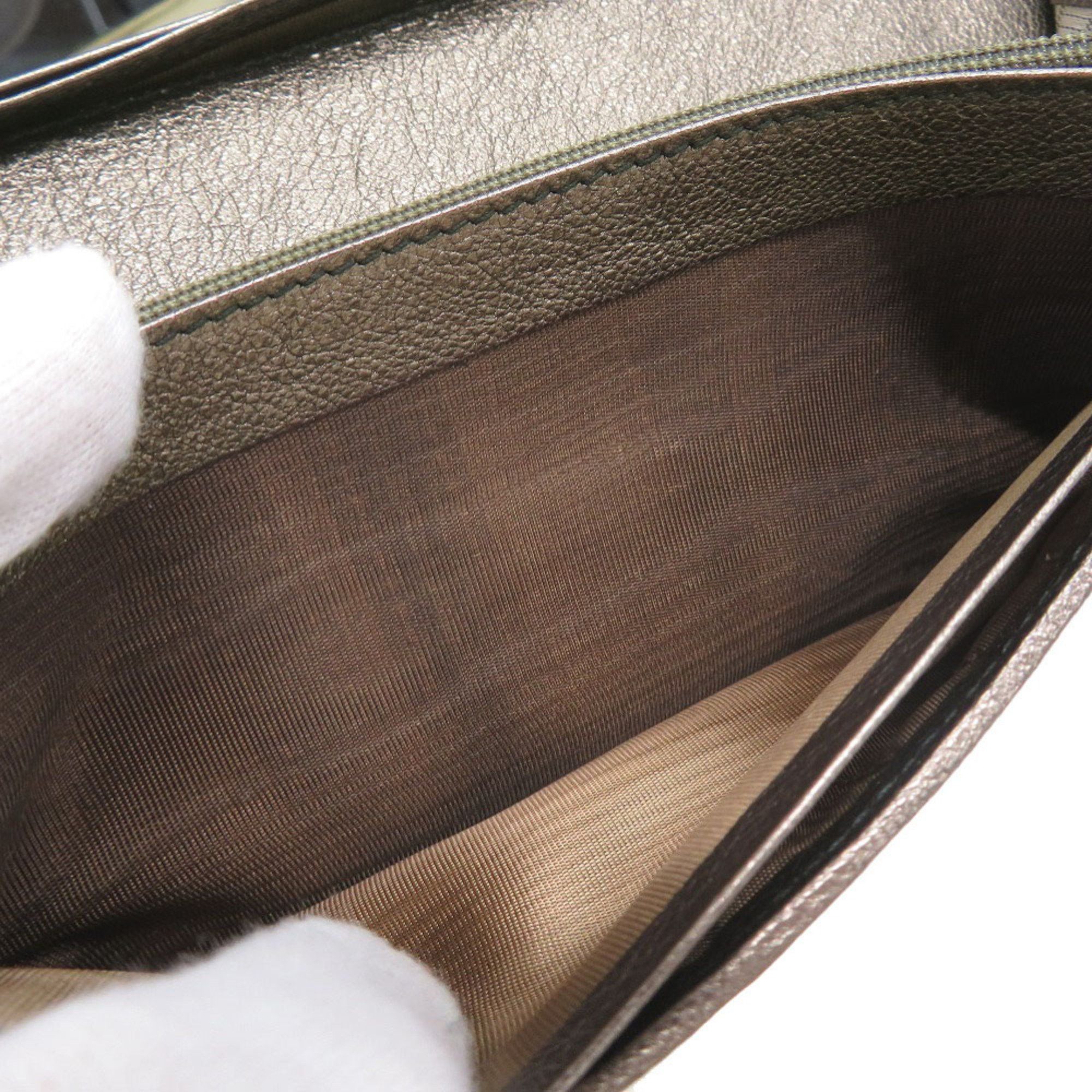 Salvatore Ferragamo Like new Salvatore Ferragamo black leather long wallet/trifold wallet 1059 Size ONE SIZE - 10 Thumbnail