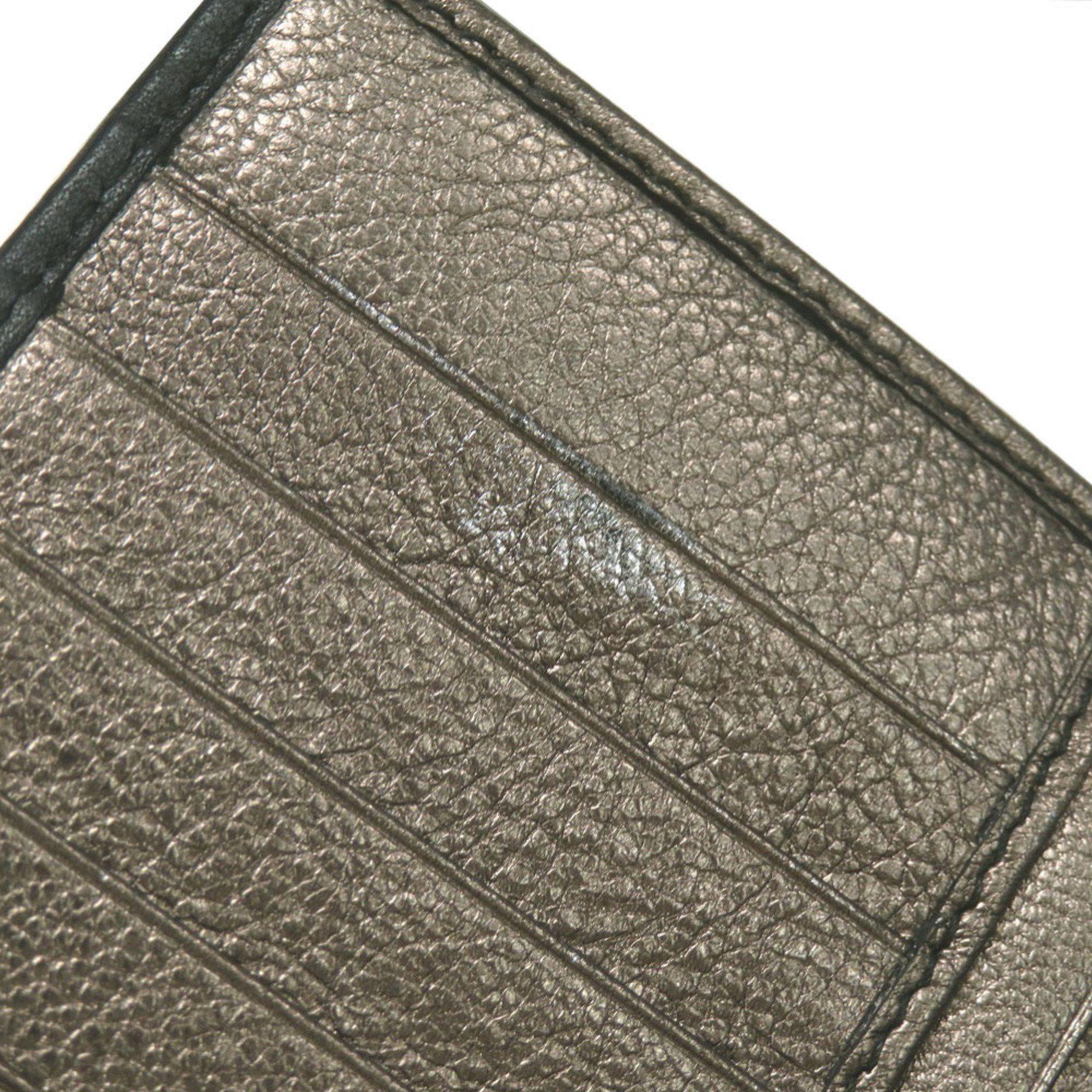 Salvatore Ferragamo Like new Salvatore Ferragamo black leather long wallet/trifold wallet 1059 Size ONE SIZE - 9 Thumbnail