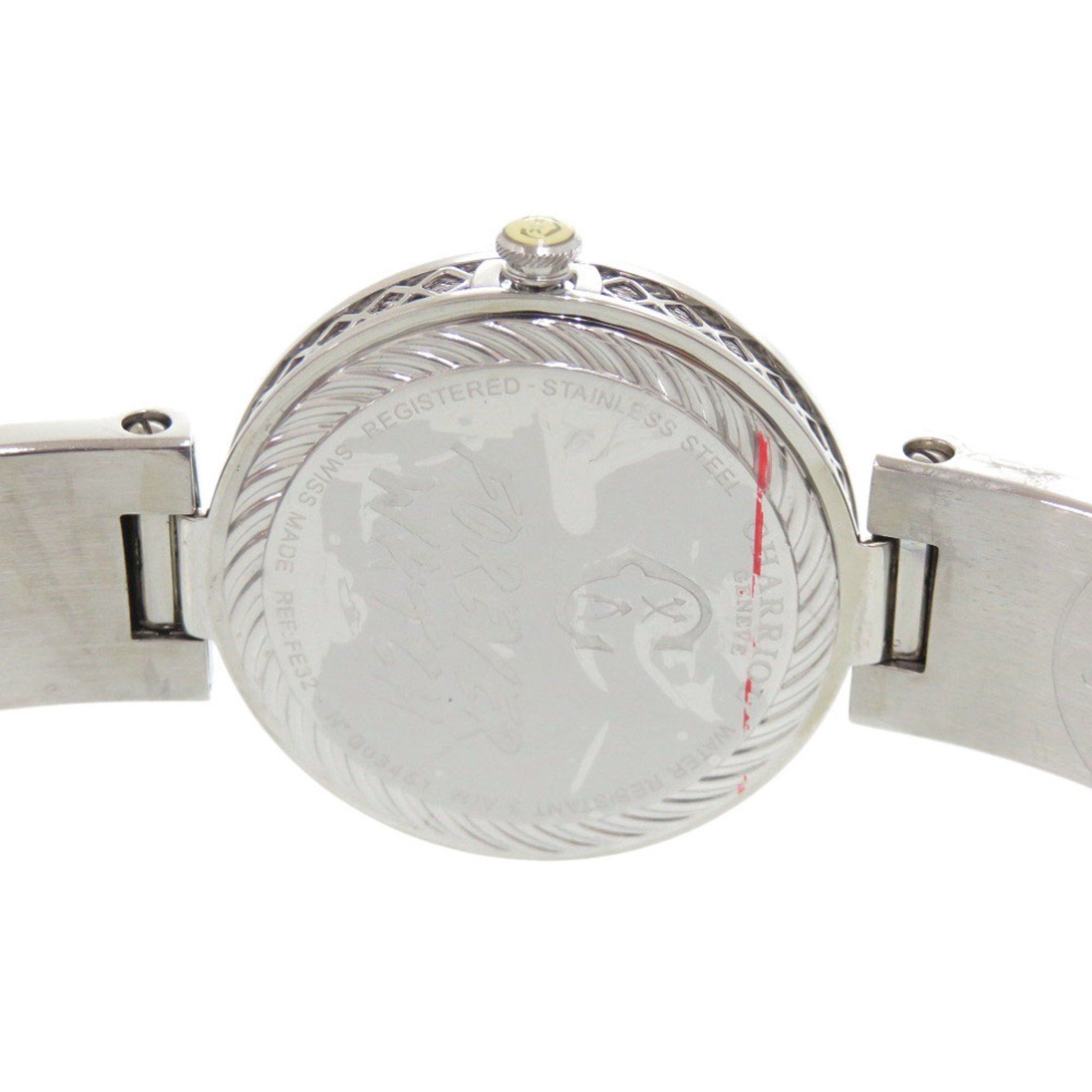 Other Unused Charriol FOREVER WATCH FE32.101.000 Stainless Steel White Shell Dial Quartz Wristwatch 1439 CHARRIOL Size ONE SIZE - 5 Thumbnail