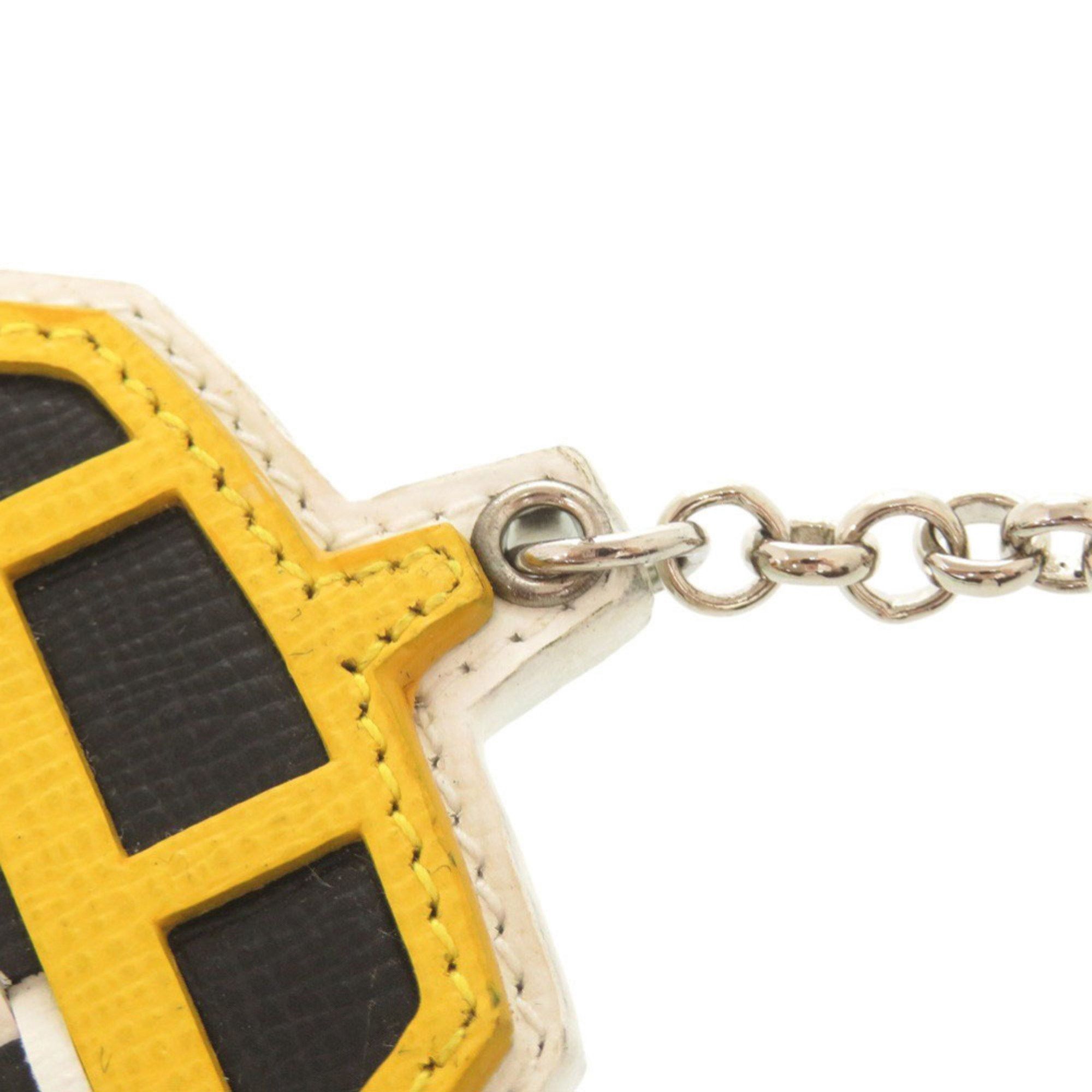 Tiffany & Co. Tiffany Taxi Leather Yellow Keychain 0607 TIFFANY & Co. Size ONE SIZE - 6 Thumbnail