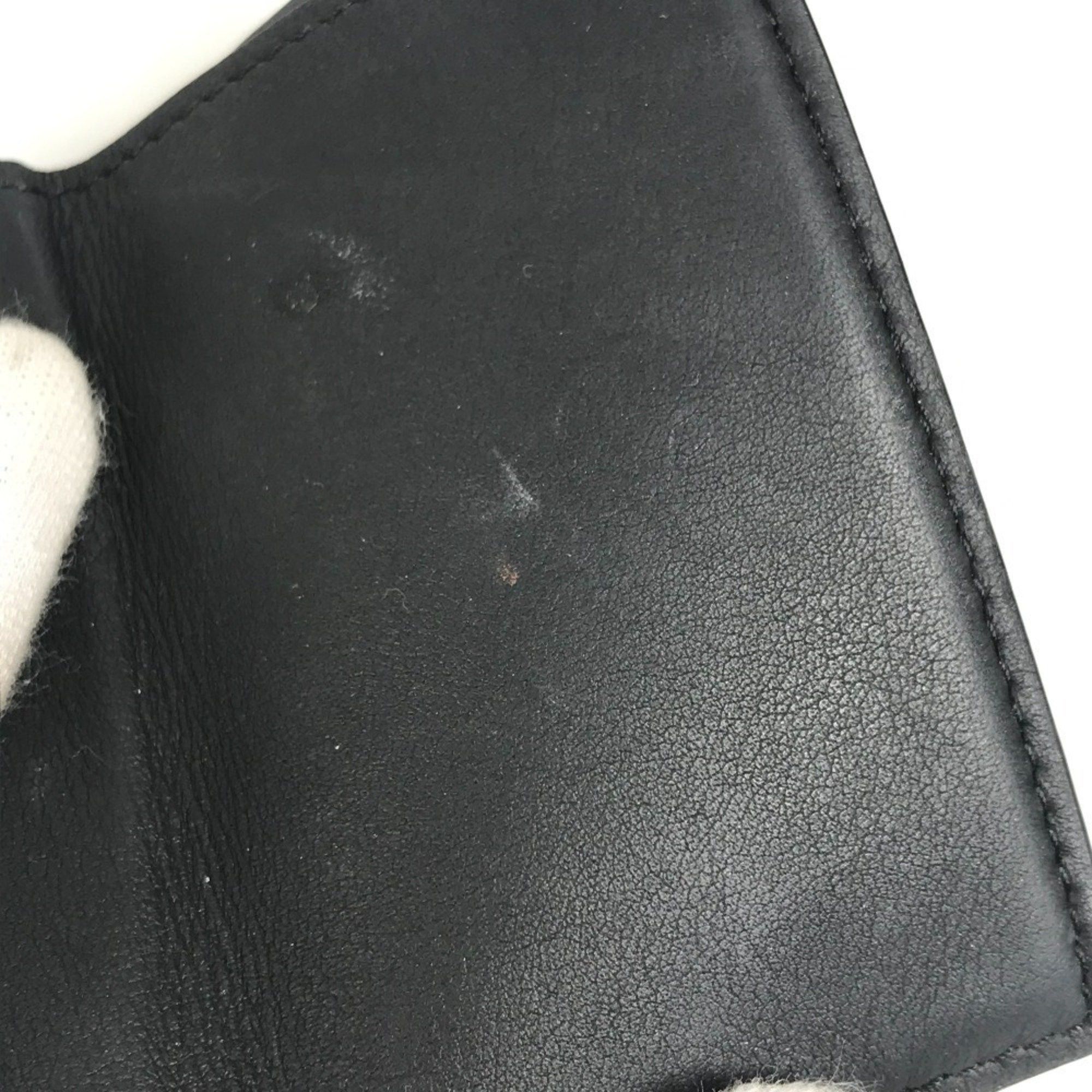 Louis Vuitton LOUIS VUITTON M45417 Monogram Eclipse Discovery Compact Wallet, Tri-fold Wallet in Canvas, Black, for Men and Women Size ONE SIZE - 12 Thumbnail