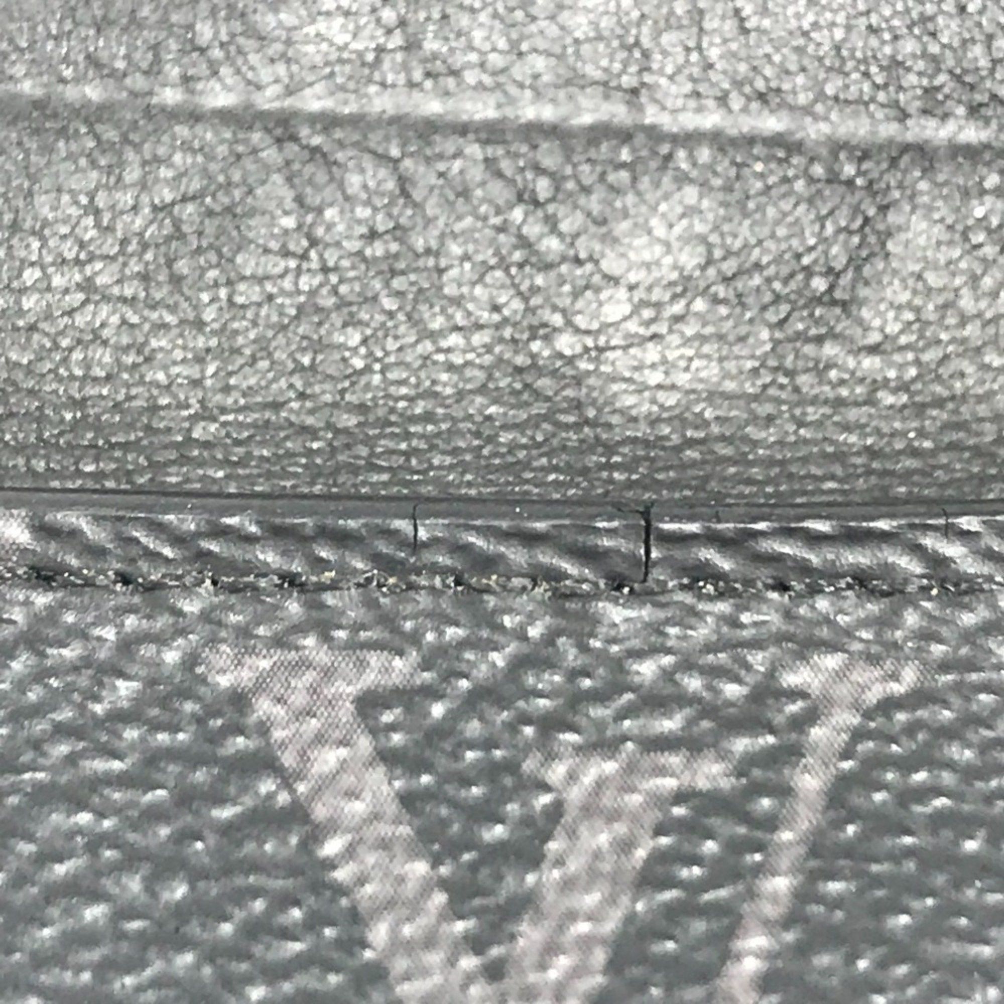 Louis Vuitton LOUIS VUITTON M45417 Monogram Eclipse Discovery Compact Wallet, Tri-fold Wallet in Canvas, Black, for Men and Women Size ONE SIZE - 16 Thumbnail