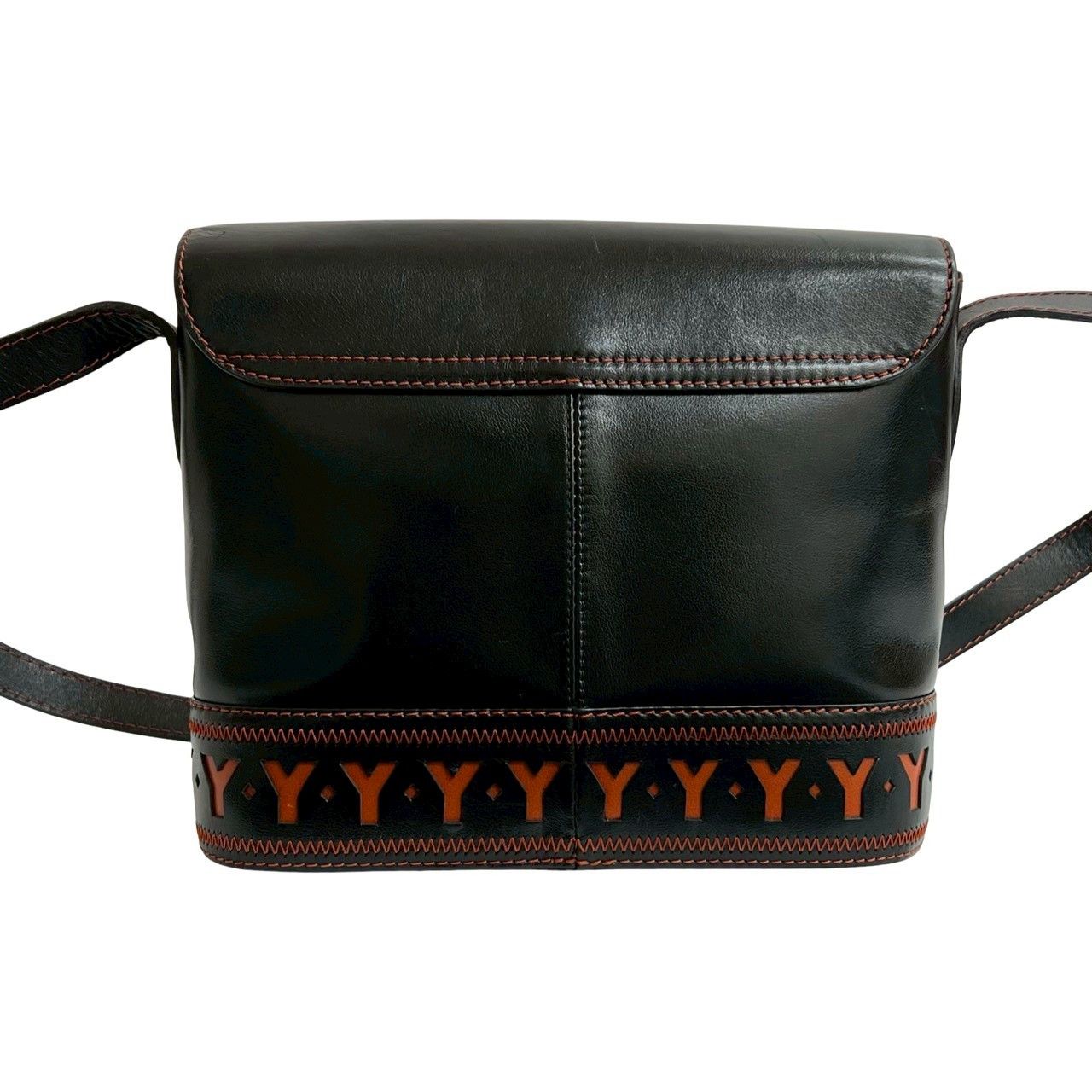 Yves Saint Laurent Yves Saint Laurent Yves Saint Laurent Leather Shoulder Bag Leather Shoulder Bag DUTY FREE for USA Size ONE SIZE - 4 Thumbnail