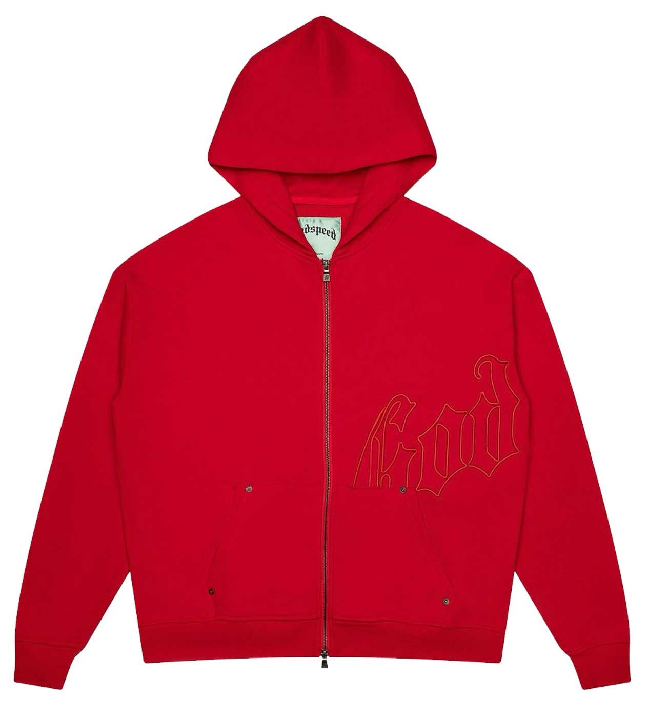 Godspeed OG Logo Sweatsuit Double Red Size US XS / EU 42 / 0 - 2 Thumbnail